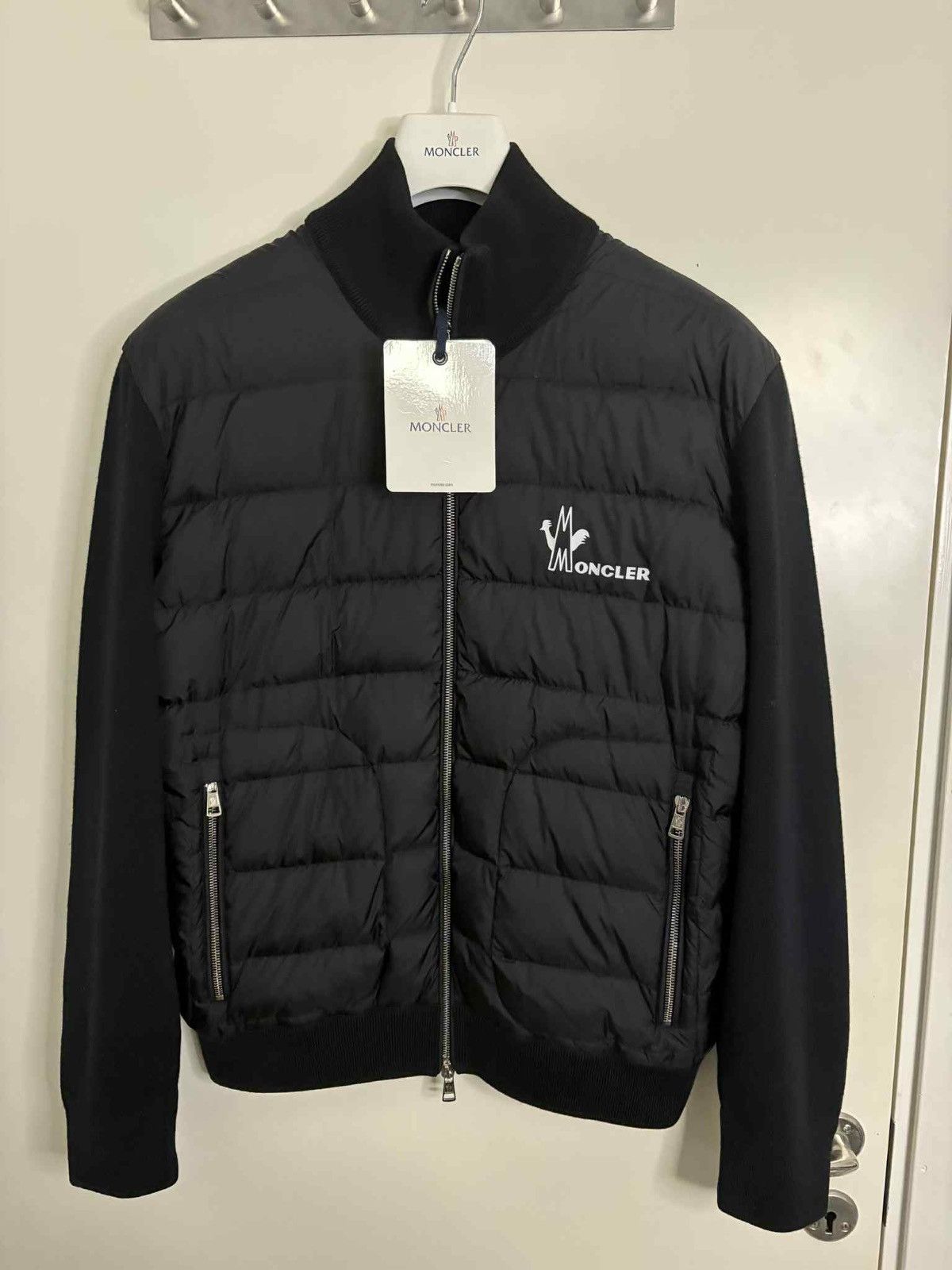 Moncler Logo cardigen Size US XXL / EU 58 / 5 - 1 Thumbnail