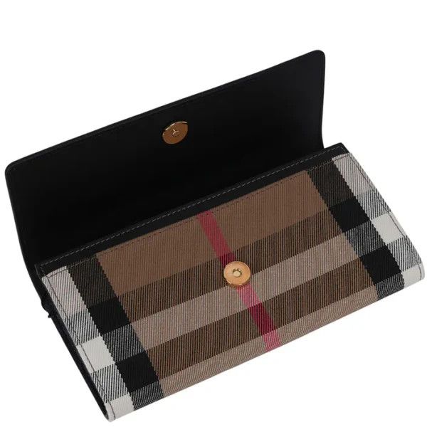 Burberry o1w1db10226 Size: OS / Flap Bi-Fold Long Wallet Multicolor Size ONE SIZE - 3 Thumbnail