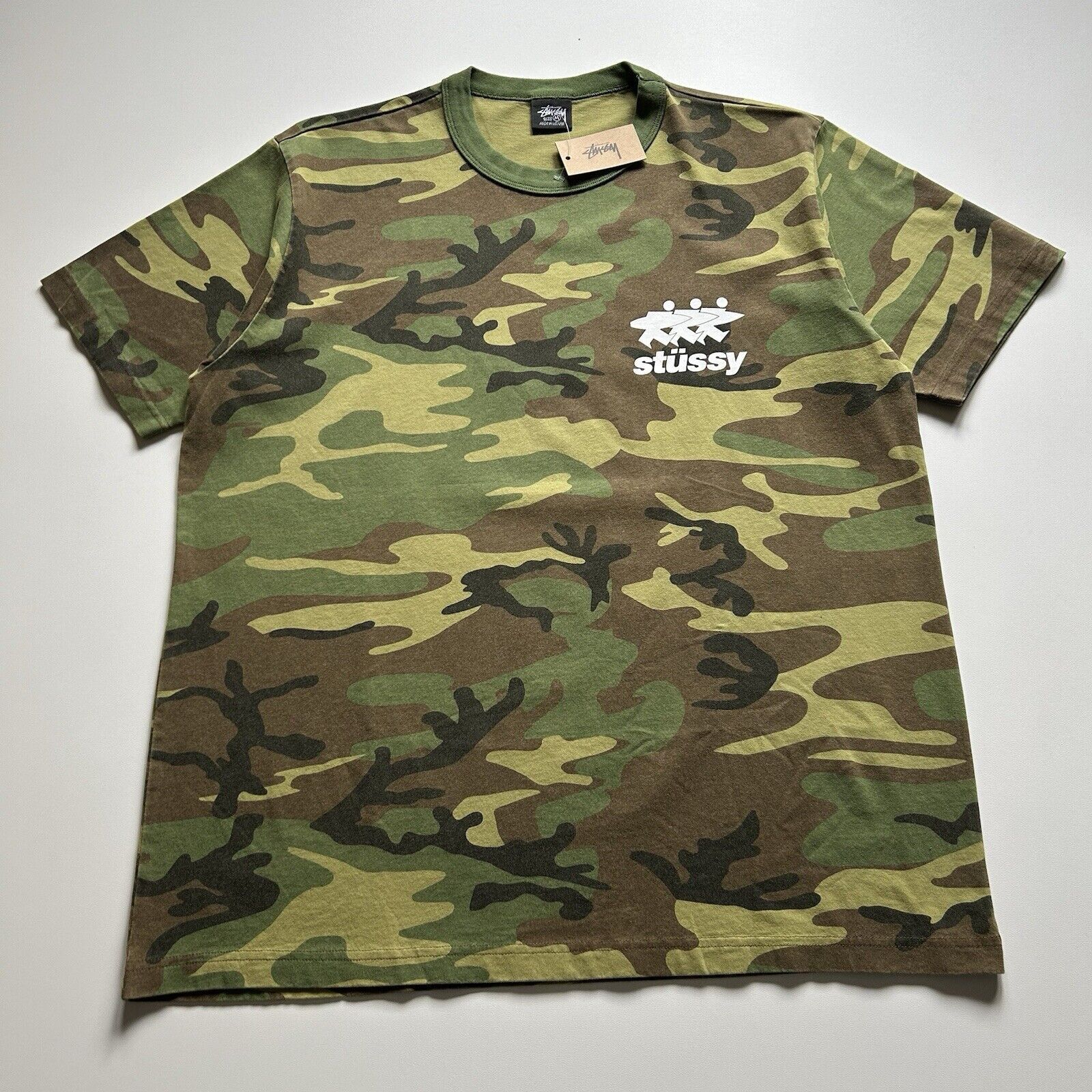 トップス Stussy Sport Script Tee \"Camo Buy Stussy Sport Script Tee 'Camo' - 1905070 CAMO | GOAT