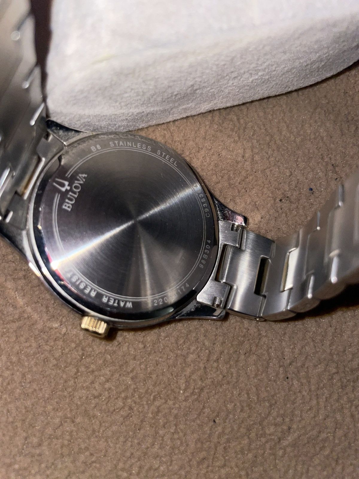 Bulova Bulova Watch 98B304 Mens Quartz 42mm Two-Tone Bracelet Watch Size 42 - 9 Thumbnail