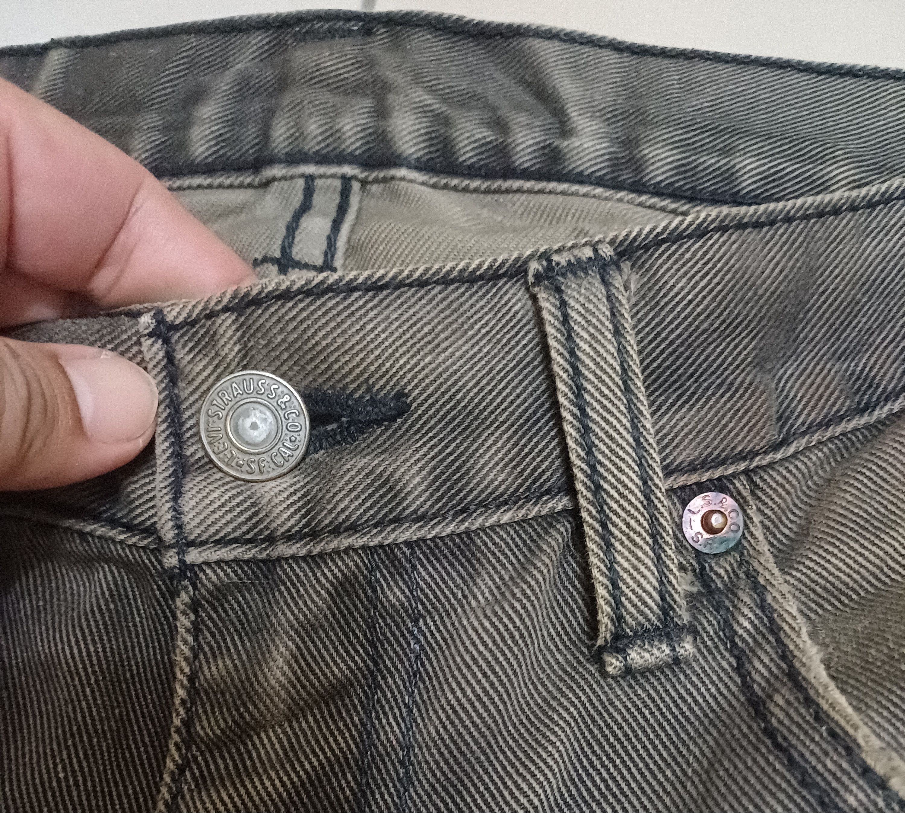 Levi's Vintage Clothing × Seditionaries Nice savage Levis jeans...leather patch Size US 32 / EU 48 - 5 Thumbnail