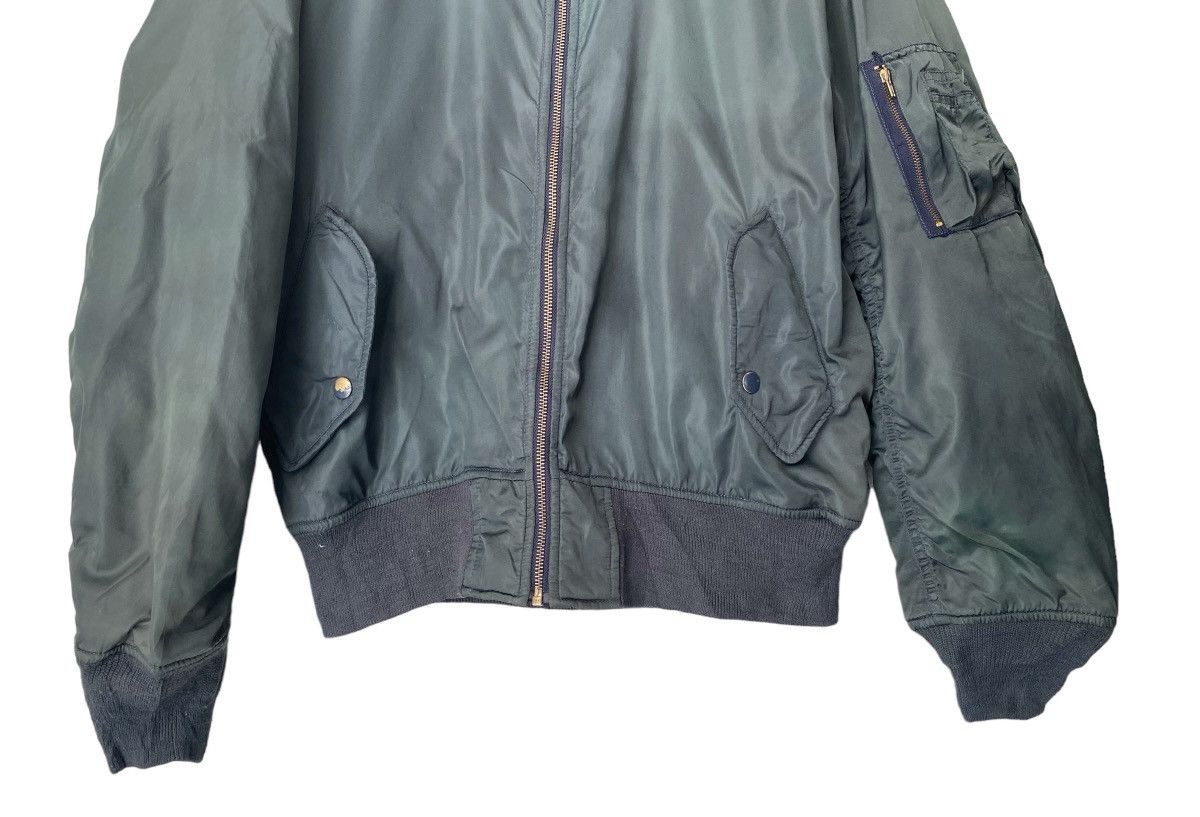 Vintage Vintage MA-1 Bomber Jacket (L) Size US L / EU 52-54 / 3 - 3 Thumbnail