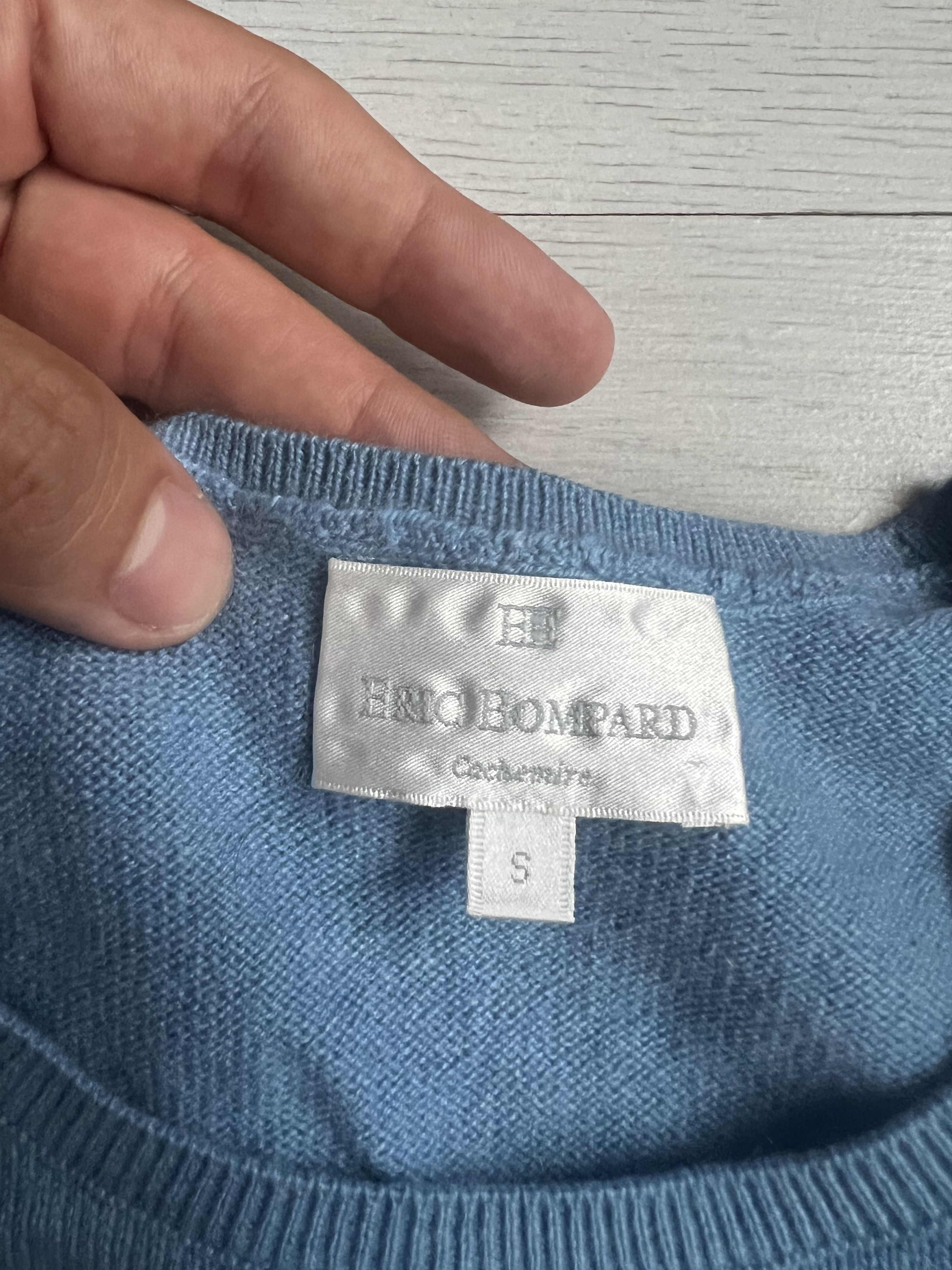 Other Eric Bompard Cashmere Silk Blend Sweater - Sky Blue - Size S Size S / US 4 / IT 40 - 2 Thumbnail
