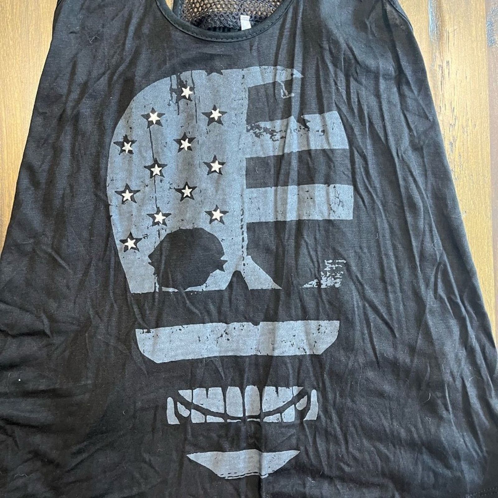 Vintage Heart and Hips Skull Print Flowy Tank Top Size M Size M / US 6-8 / IT 42-44 - 7 Thumbnail