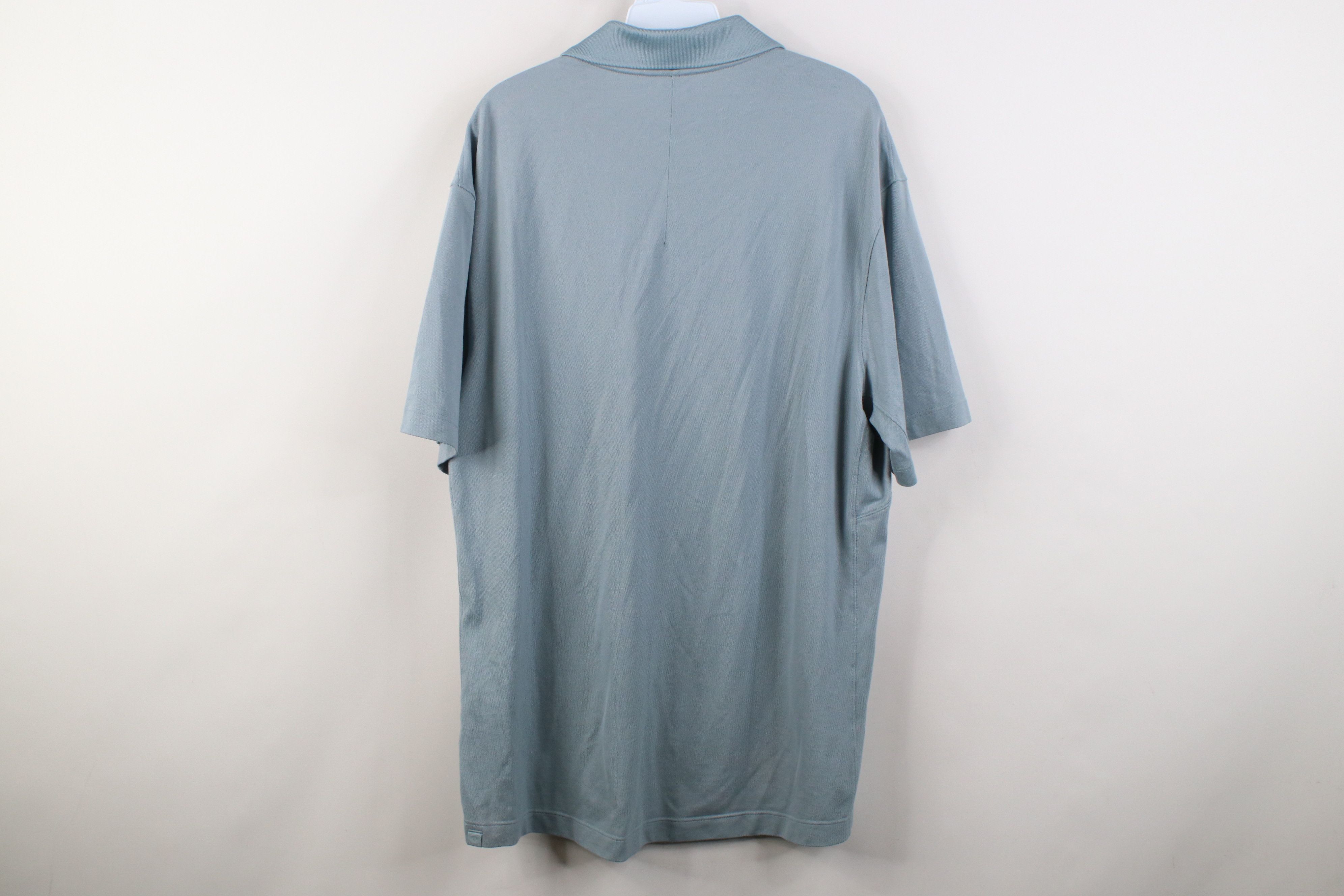 Lululemon Lululemon Short Sleeve Collared Golf Polo Shirt Blue Size US XXL / EU 58 / 5 - 11 Thumbnail