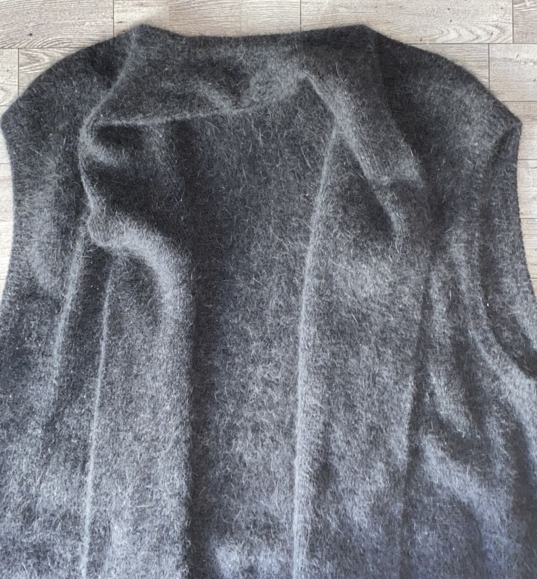 Vintage Rafella, Vintage, Charcoal, Mohair, Sleeveless Vest/Cardigan Size M / US 6-8 / IT 42-44 - 4 Thumbnail