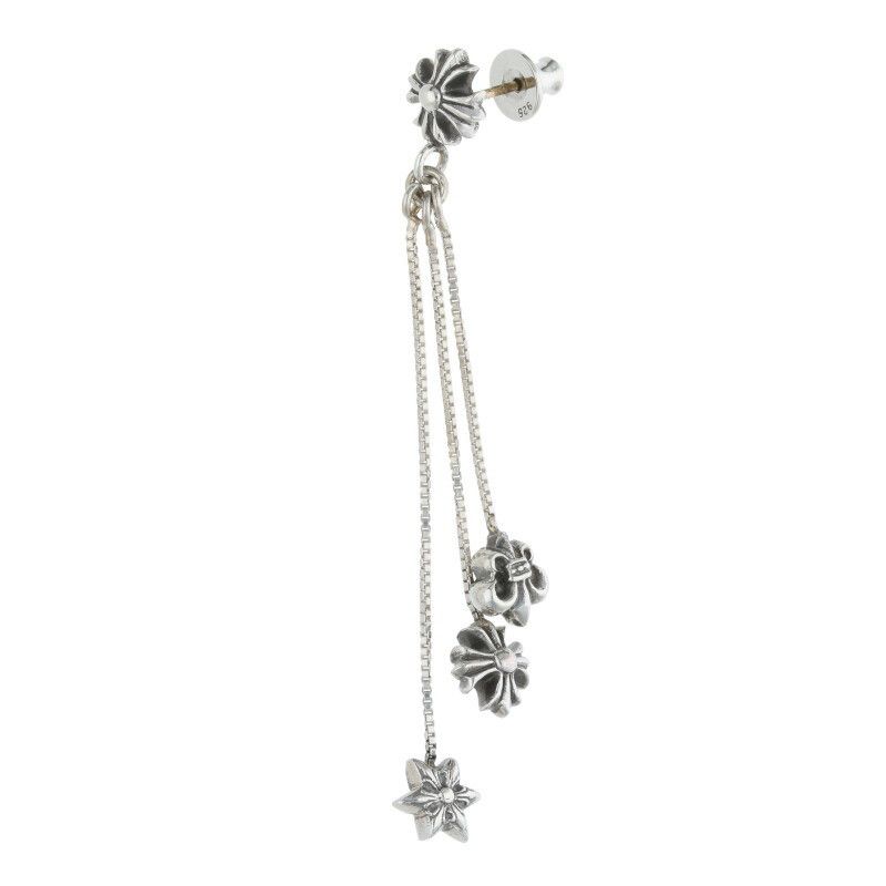 アクセサリー CHROME HEARTS Earrings JOJO 3 Charm Chrome Hearts Chrome Hearts Three-Charm Jojo Earrings | Grailed