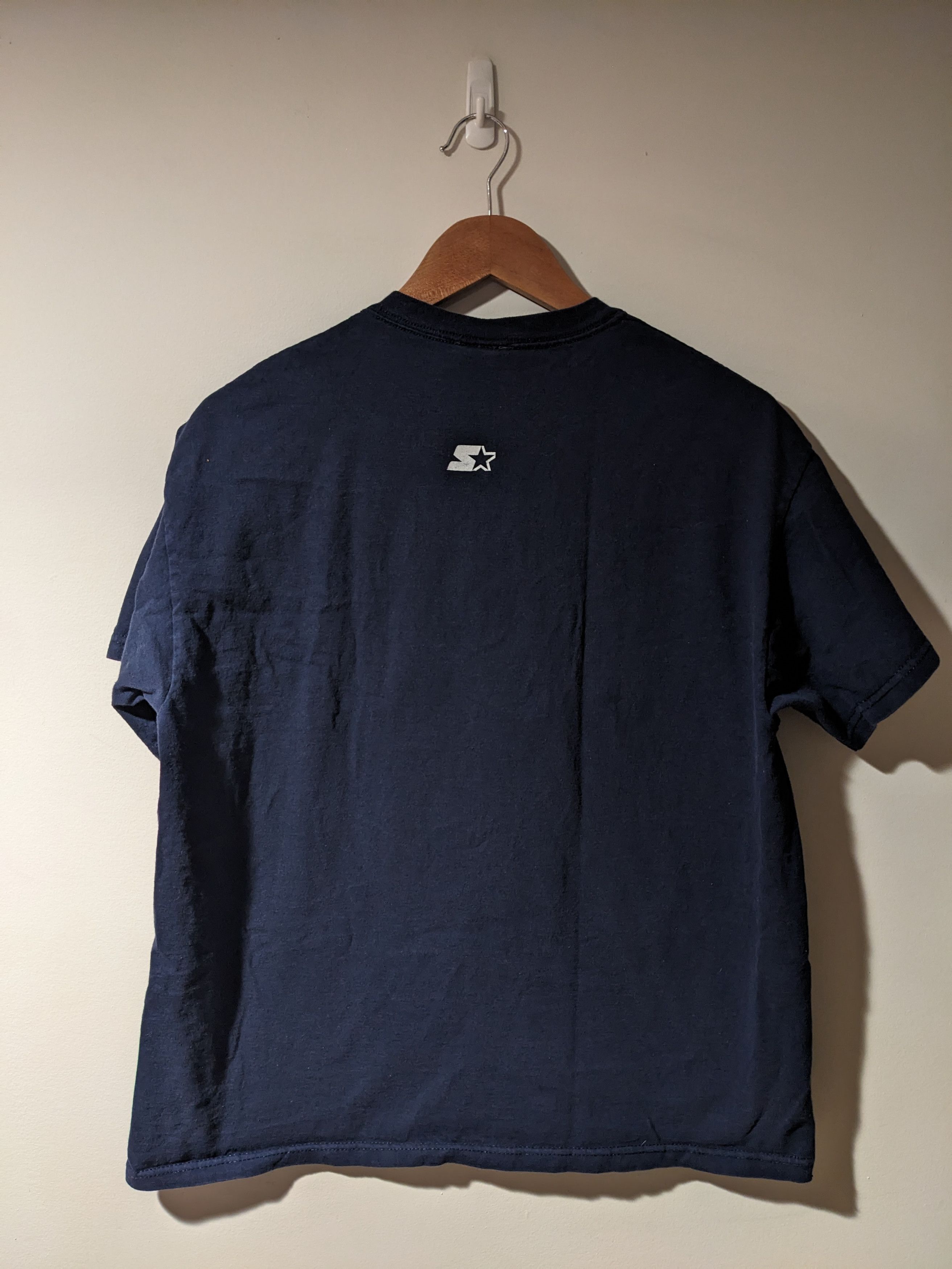 Starter × Vintage Vintage 90s Penn State Spell Out Starter Blue Large T-Shirt Size US L / EU 52-54 / 3 - 5 Thumbnail