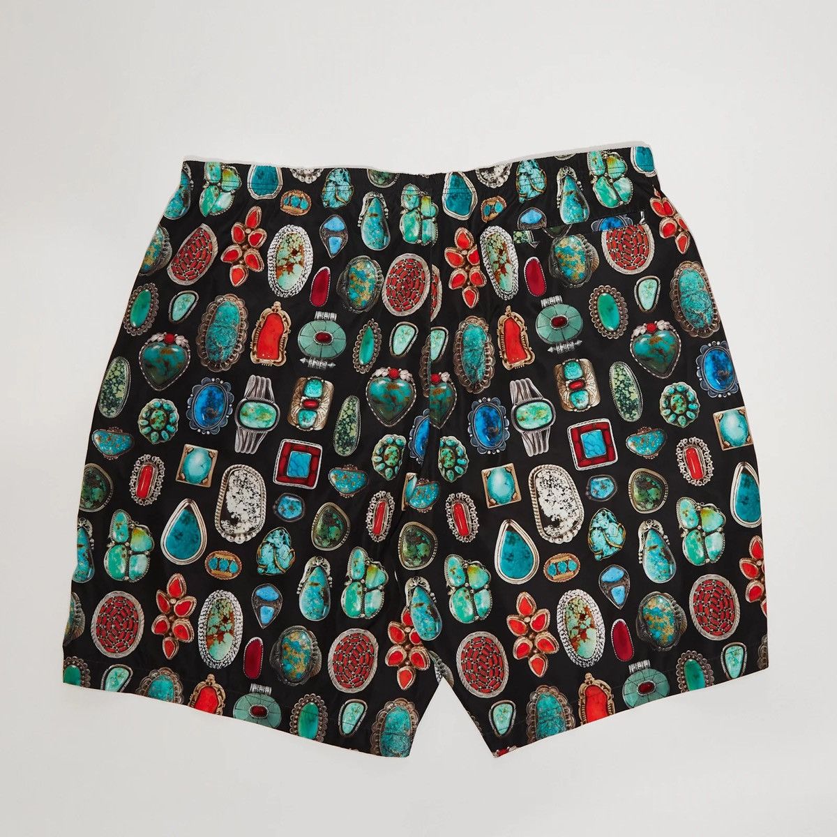 Palm Angels PALM ANGELS SWIM TRUNKS BLACK JEWEL Size US 34 / EU 50 - 2 Thumbnail