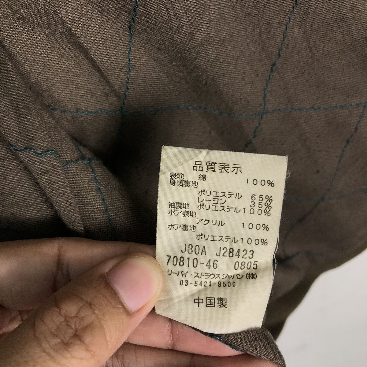 Japanese Brand 🔥Vintage Levi’s Biker Jacket Mink Fur Collar USA Size US M / EU 48-50 / 2 - 19 Thumbnail