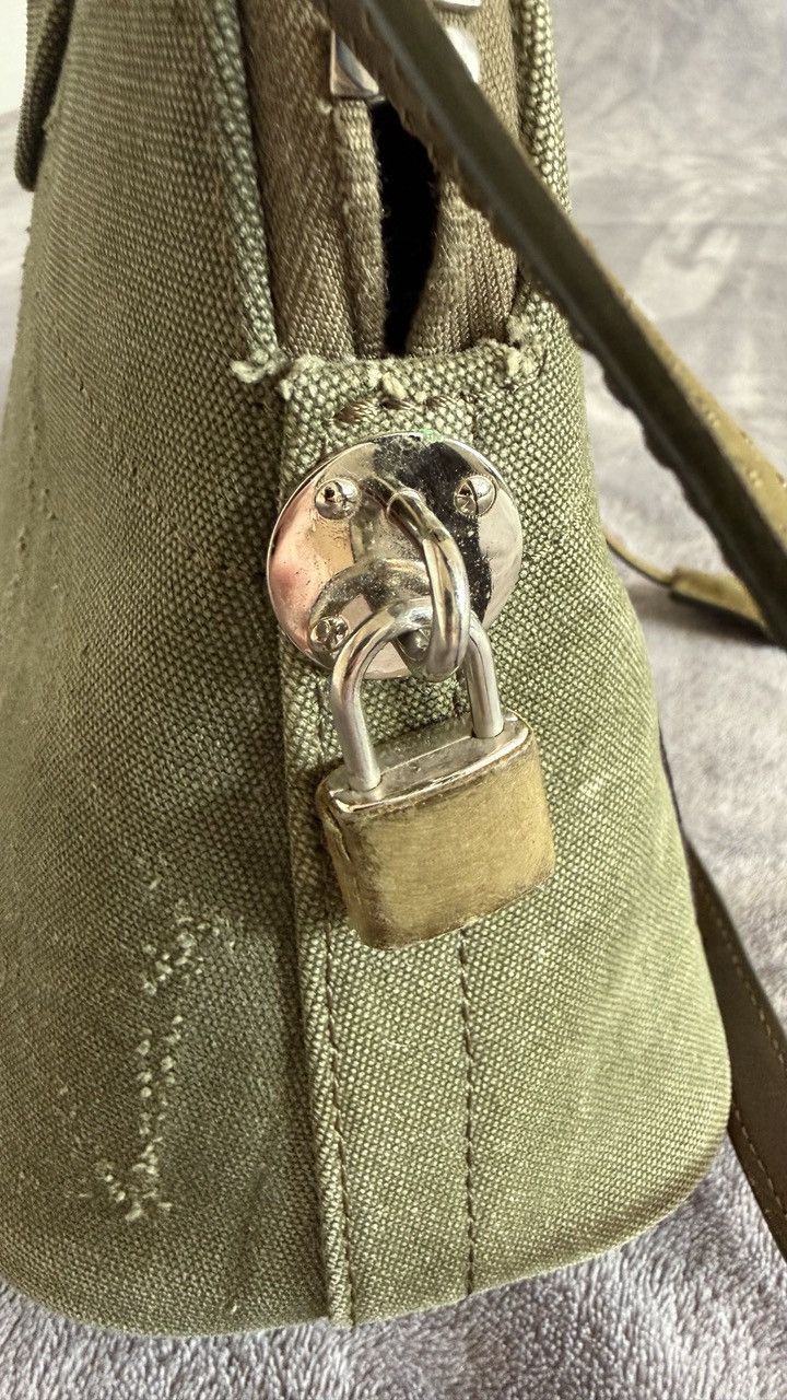READYMADE READYMADE Daily Bag Canvas Olive Handmade Japan Size 36 - 9 Thumbnail