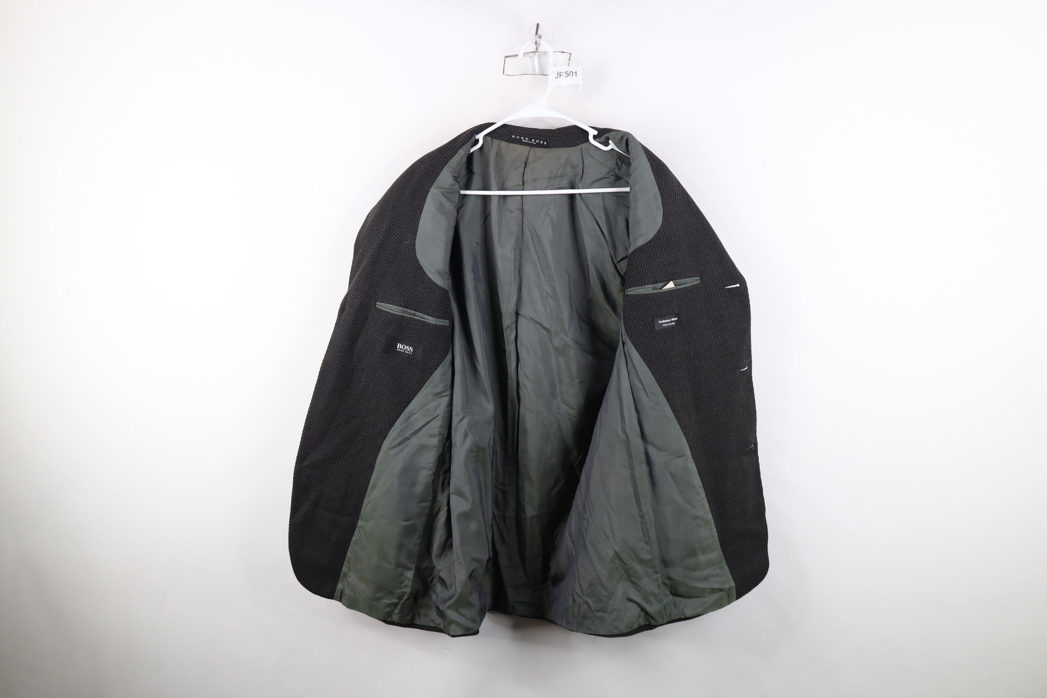 Hugo Boss Vintage 90s Hugo Boss Ribbed Blazer Suit Coat Jacket USA Size US XL / EU 56 / 4 - 9 Thumbnail