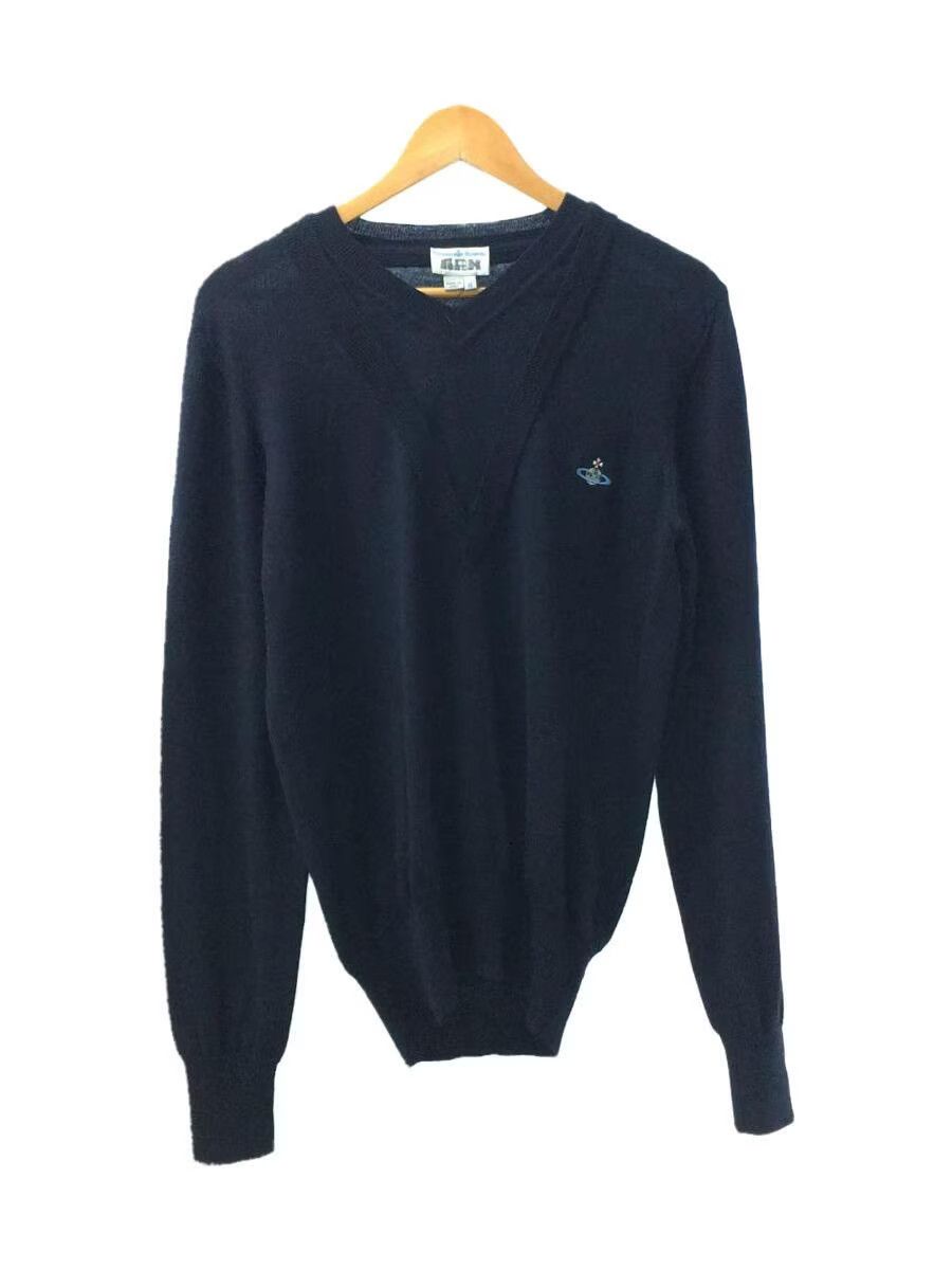 Vivienne Westwood Double Layered Orb Wool Knit Sweater Size US M / EU 48-50 / 2 - 1 Thumbnail
