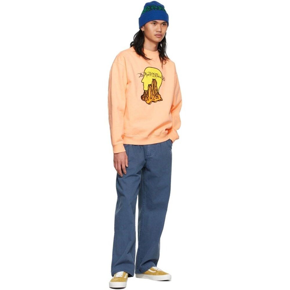 Brain Dead Brain Dead Mount Slime Sweatshirt Size M Mens Peach $120 Size US M / EU 48-50 / 2 - 3 Thumbnail