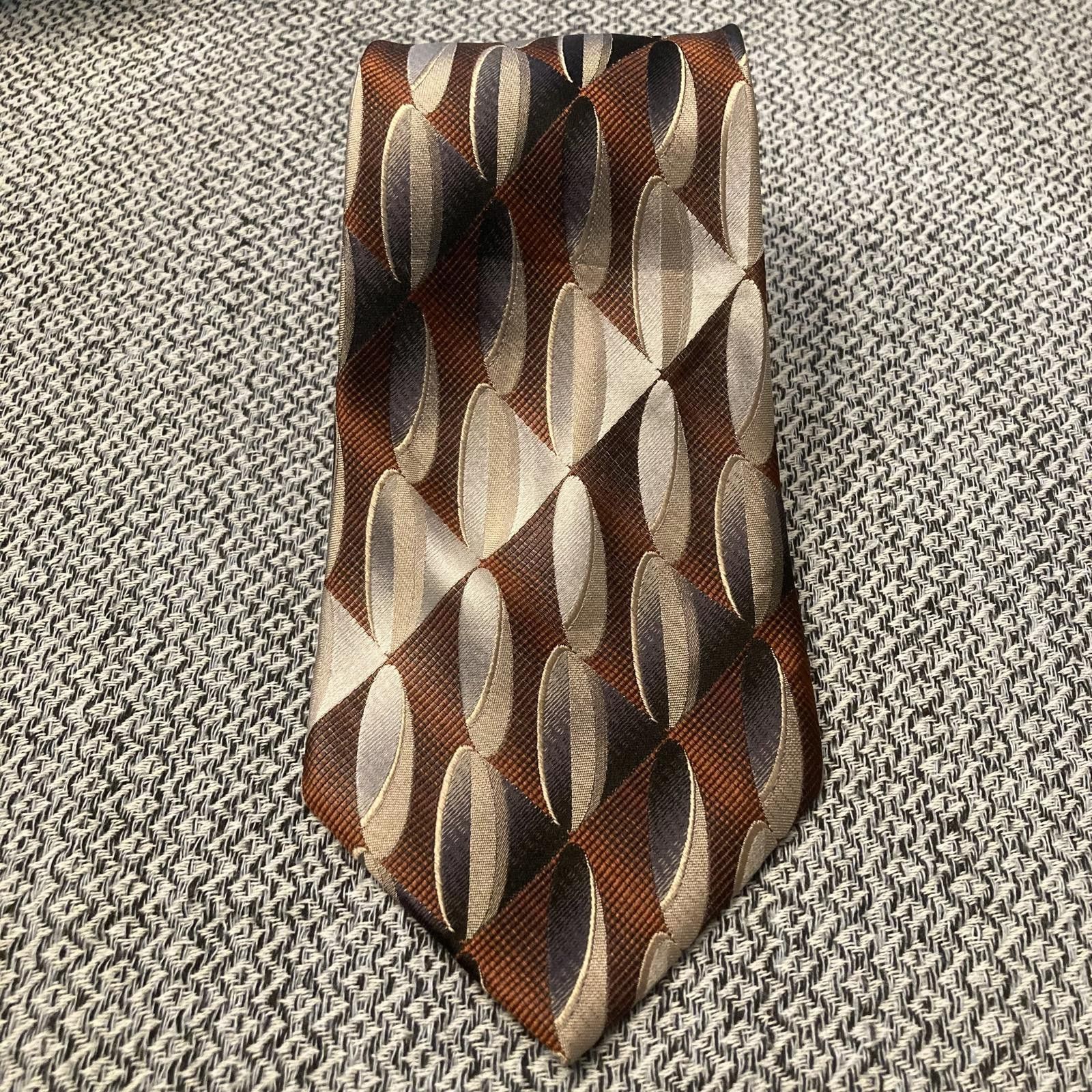 Designer Crazy Horse Silk Tie 58/4 Size ONE SIZE - 1 Thumbnail