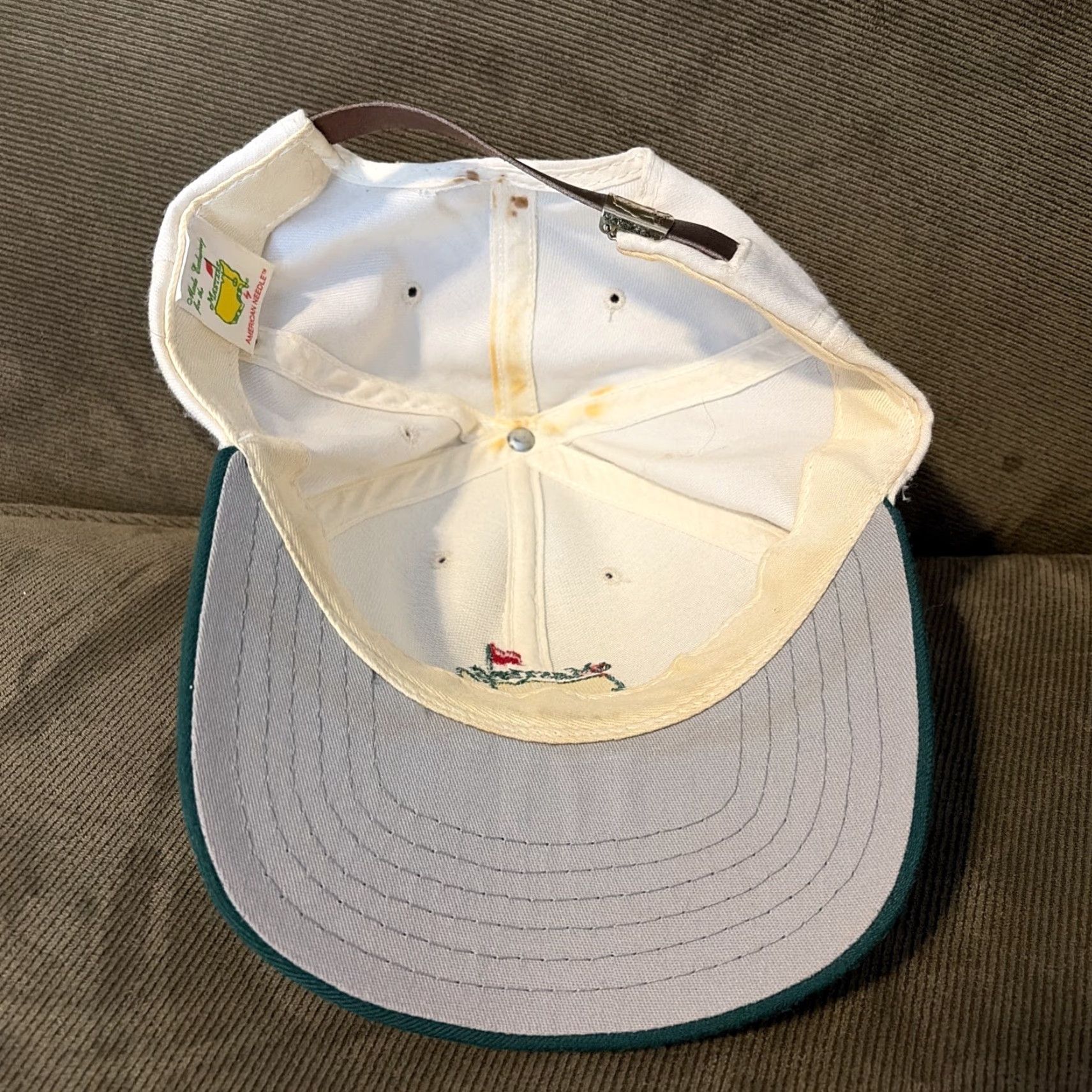 American Needle Vintage The Masters Golf American Needle Strap Back White Hat User: Vintage The Masters Golf American Needle Strap Back White Hat Size ONE SIZE - 6 Thumbnail