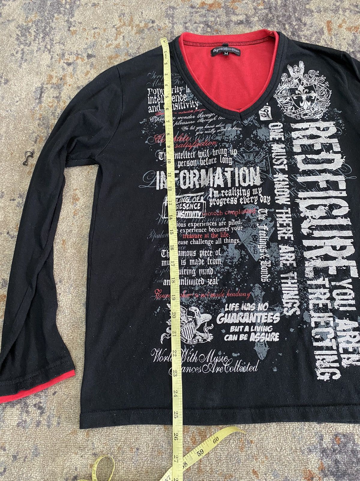 20471120 × Beauty Beast × Japanese Brand remakegear double layer poem longsleeve japan brand Size US L / EU 52-54 / 3 - 5 Thumbnail