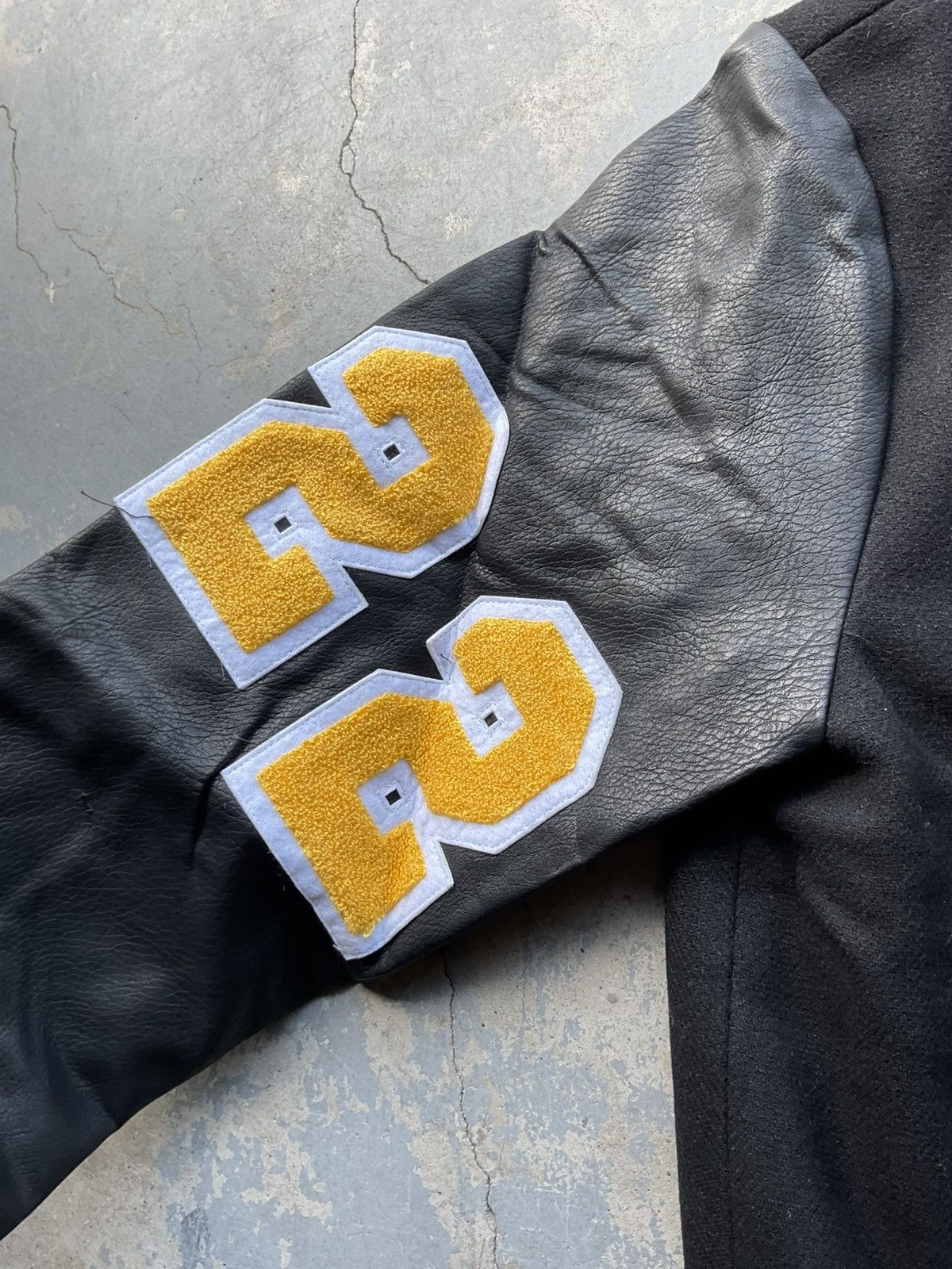 Revenge Revenge Rottweiler Varsity Jacket Black/Yellow Size US S / EU 44-46 / 1 - 5 Thumbnail