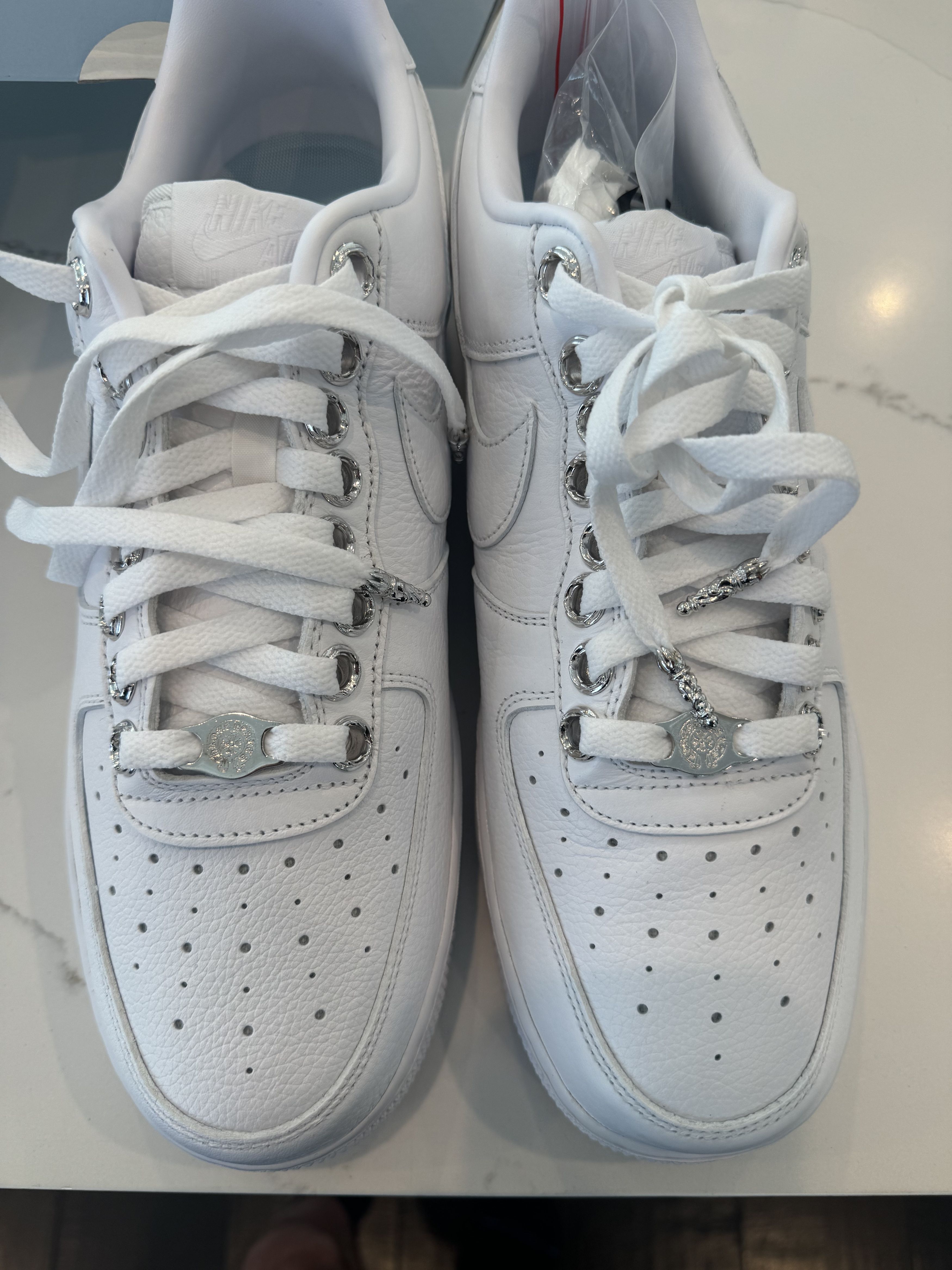 Chrome Hearts Chrome Hearts x Nocta Air Force 1 Size US 11 / EU 44 - 9 Thumbnail