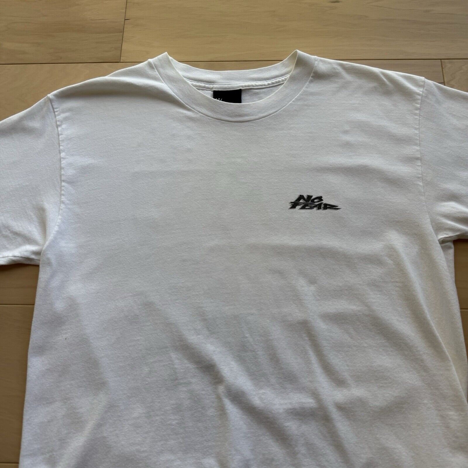 No Fear × Vintage Vintage No Fear Golf Shirt Large White 90s Streetwear Skater Size US L / EU 52-54 / 3 - 3 Thumbnail