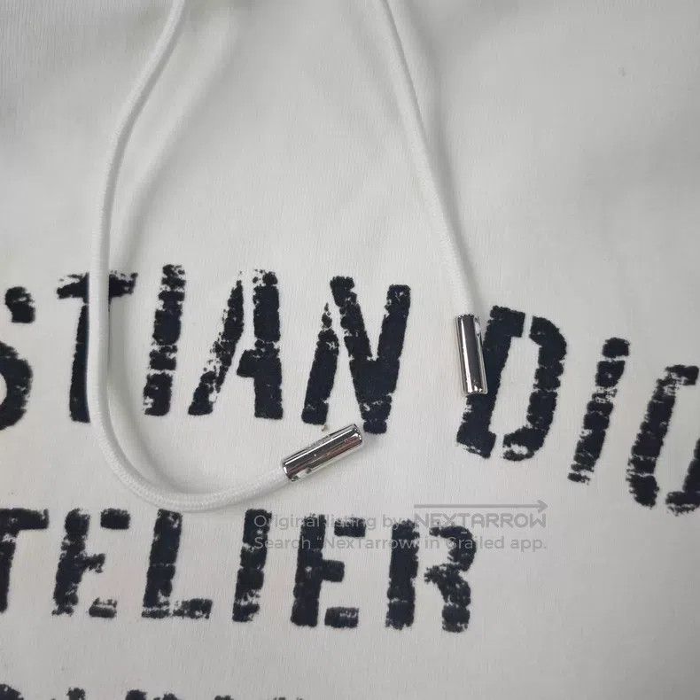 Dior Dior White letter logo hoodie Size US M / EU 48-50 / 2 - 7 Thumbnail