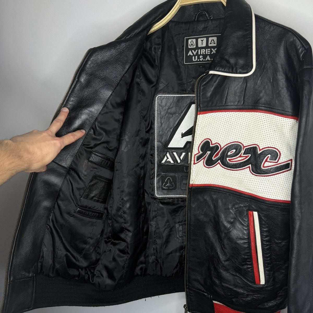 Avirex Vintage Varsity avirex leather jacket sport Size US L / EU 52-54 / 3 - 10 Thumbnail