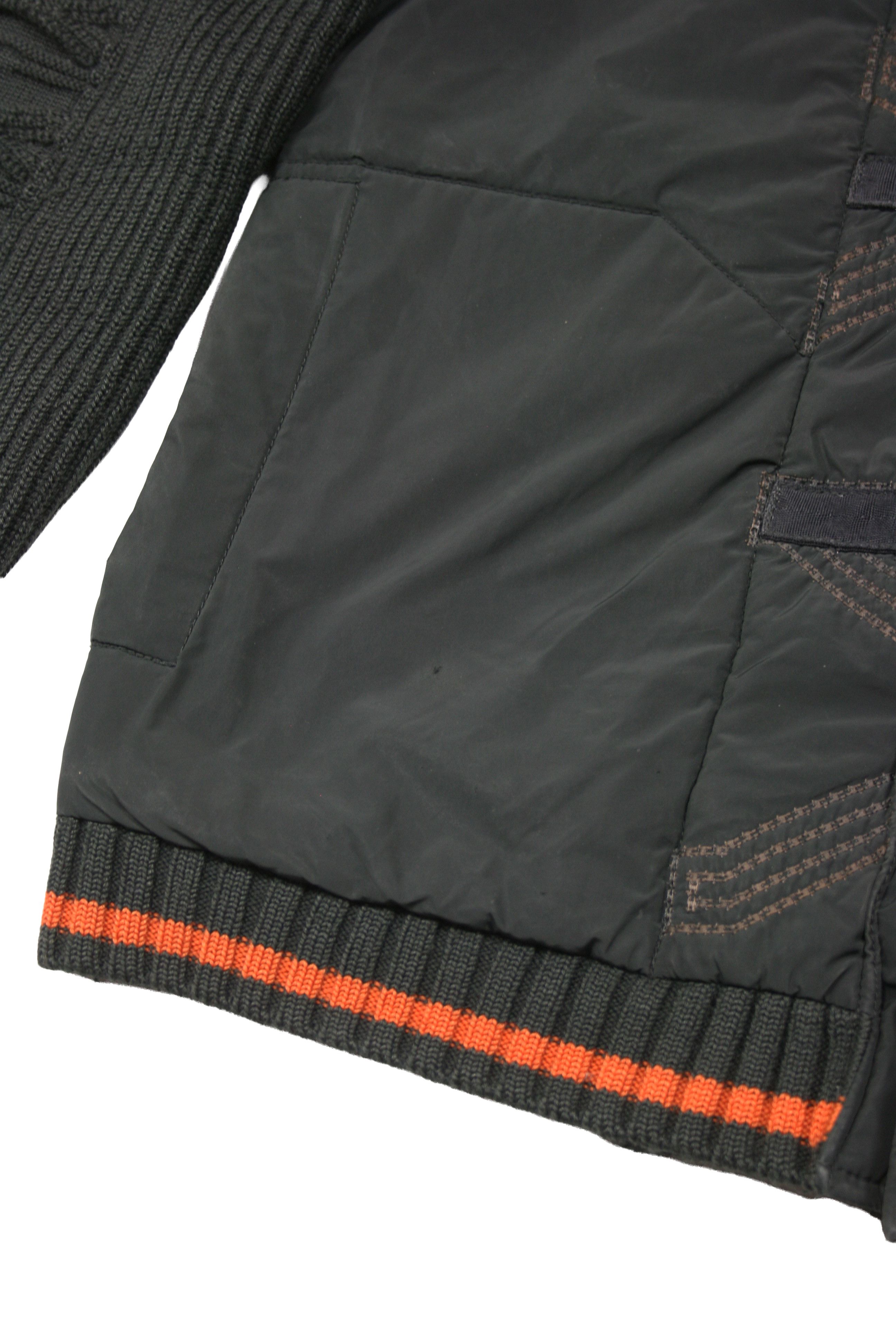 Marithe + Francois Girbaud 00S Avant Garde Straps Knit Jacket Vintage Size US L / EU 52-54 / 3 - 15 Thumbnail