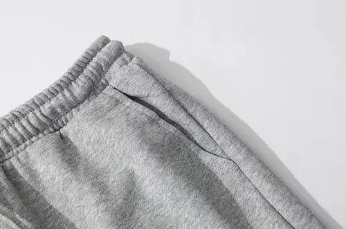 Japanese Brand 20AW Indigo Union Japan Grey Straight Legs Sweatpants Size US 33 - 4 Thumbnail