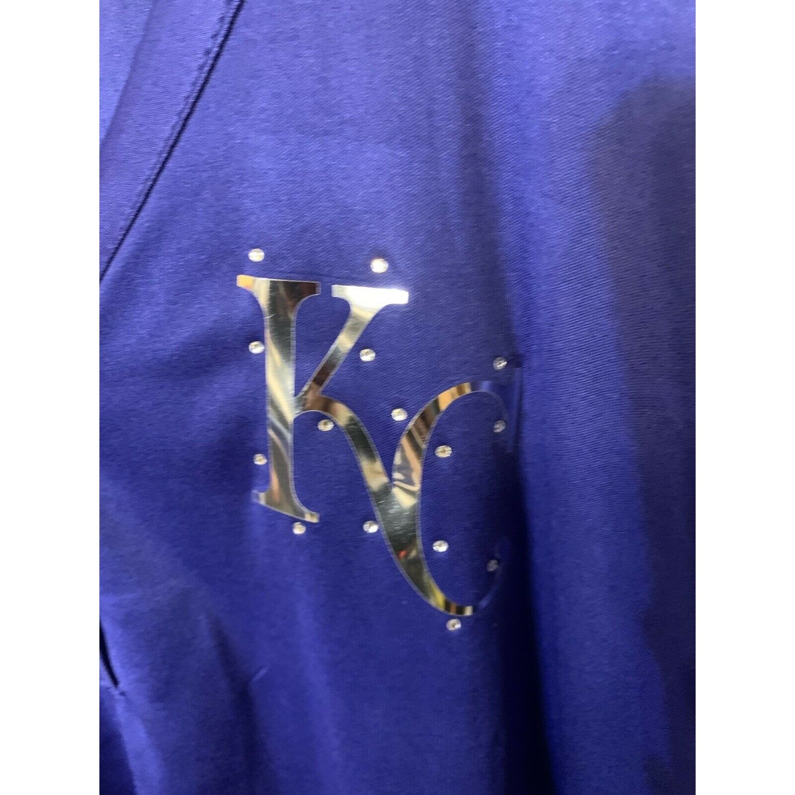 Majestic New Majestic Kansas City Royals Womens Sz 2X Diva Snap Shirt Size XXL / US 16-18 / IT 52-54 - 5 Thumbnail