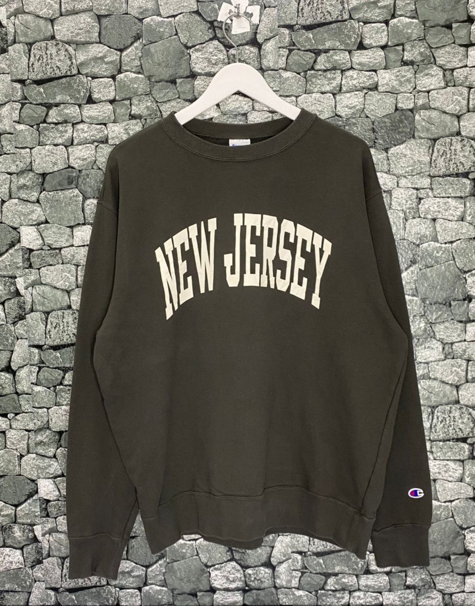 Champion Vintage Champions New Jersey Sweatshirt Size US XL / EU 56 / 4 - 1 Thumbnail