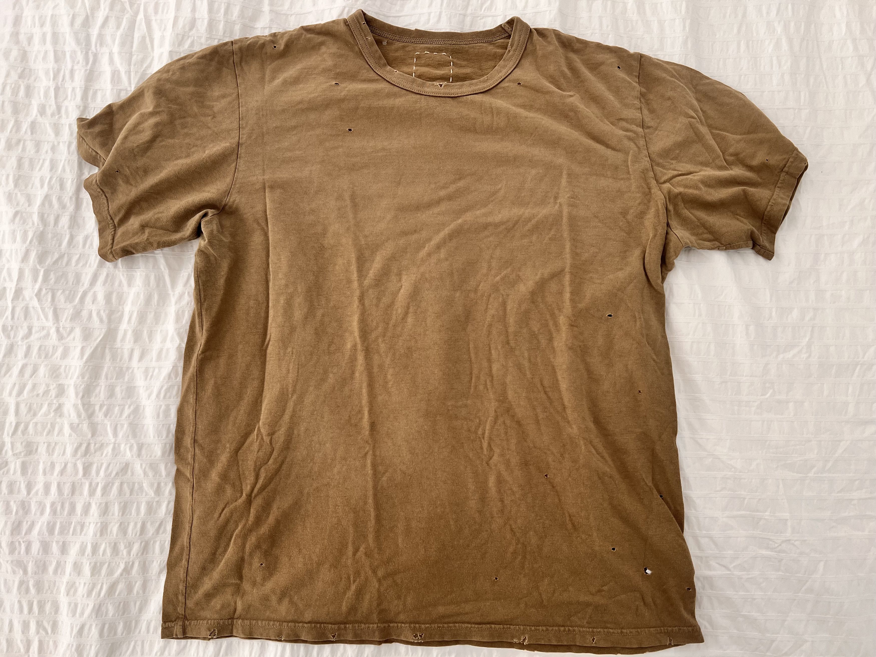 JUMBO CRASH TEE khaki sz 5