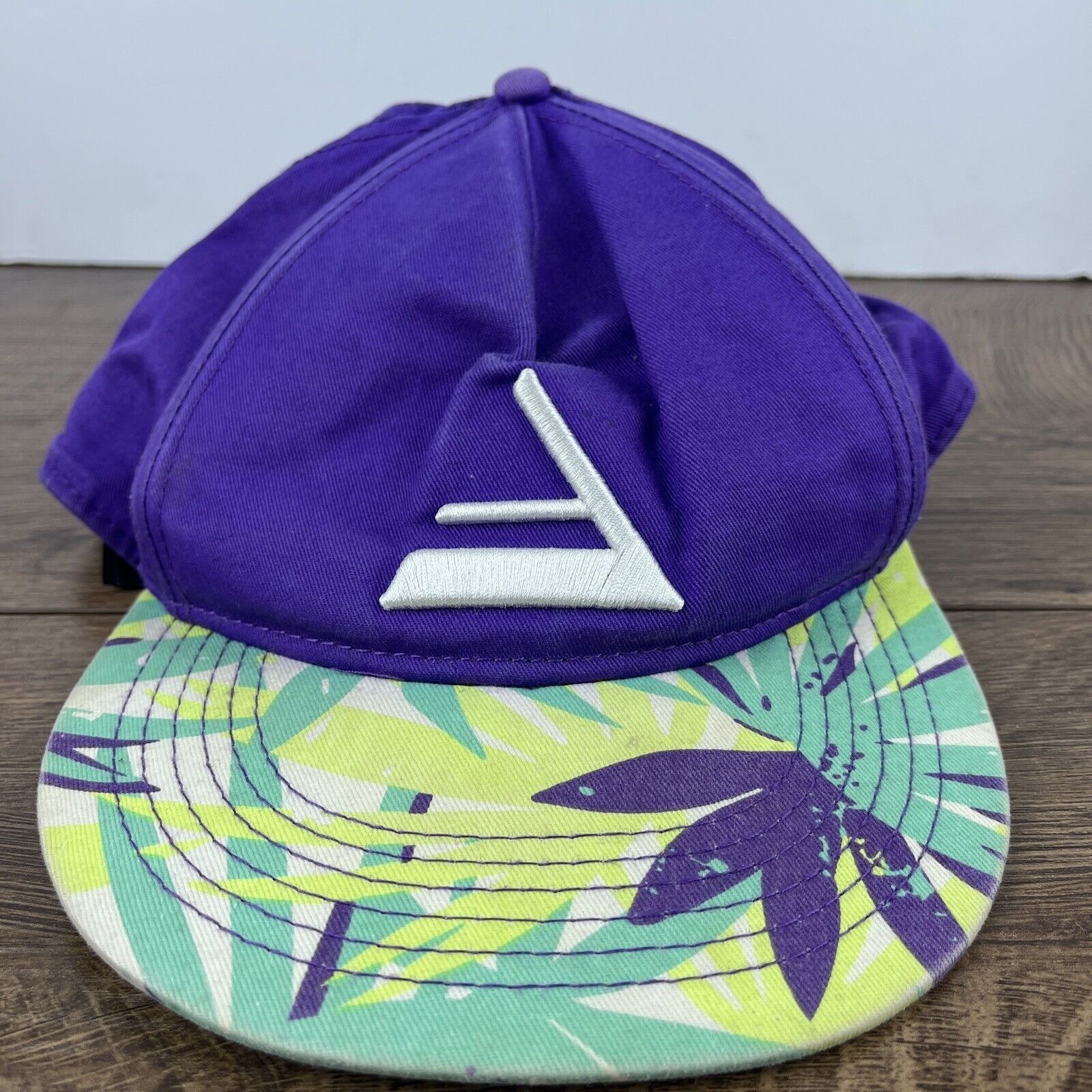 Other Palm Tree Hat Pyramid Purple Hat Adjustable Adult Size Hat P Size ONE SIZE - 1 Thumbnail