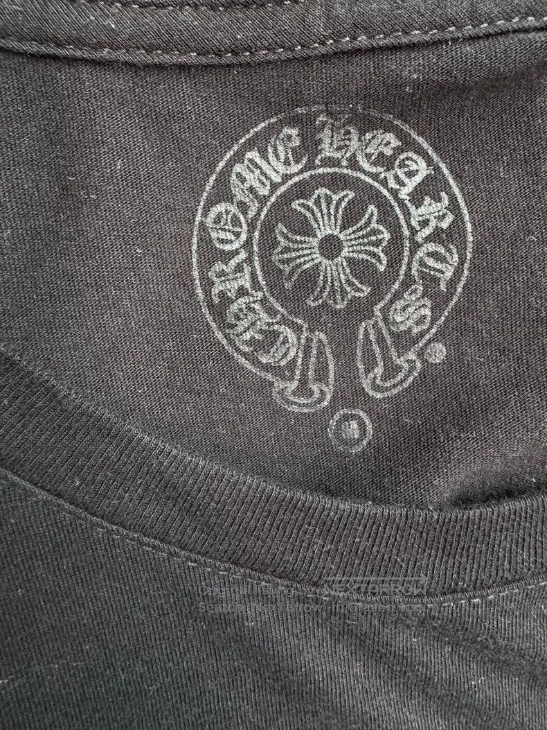 Chrome Hearts CHROME HEARTS Black Sanskrit back swear word 'love you' sh Size US M / EU 48-50 / 2 - 7 Thumbnail