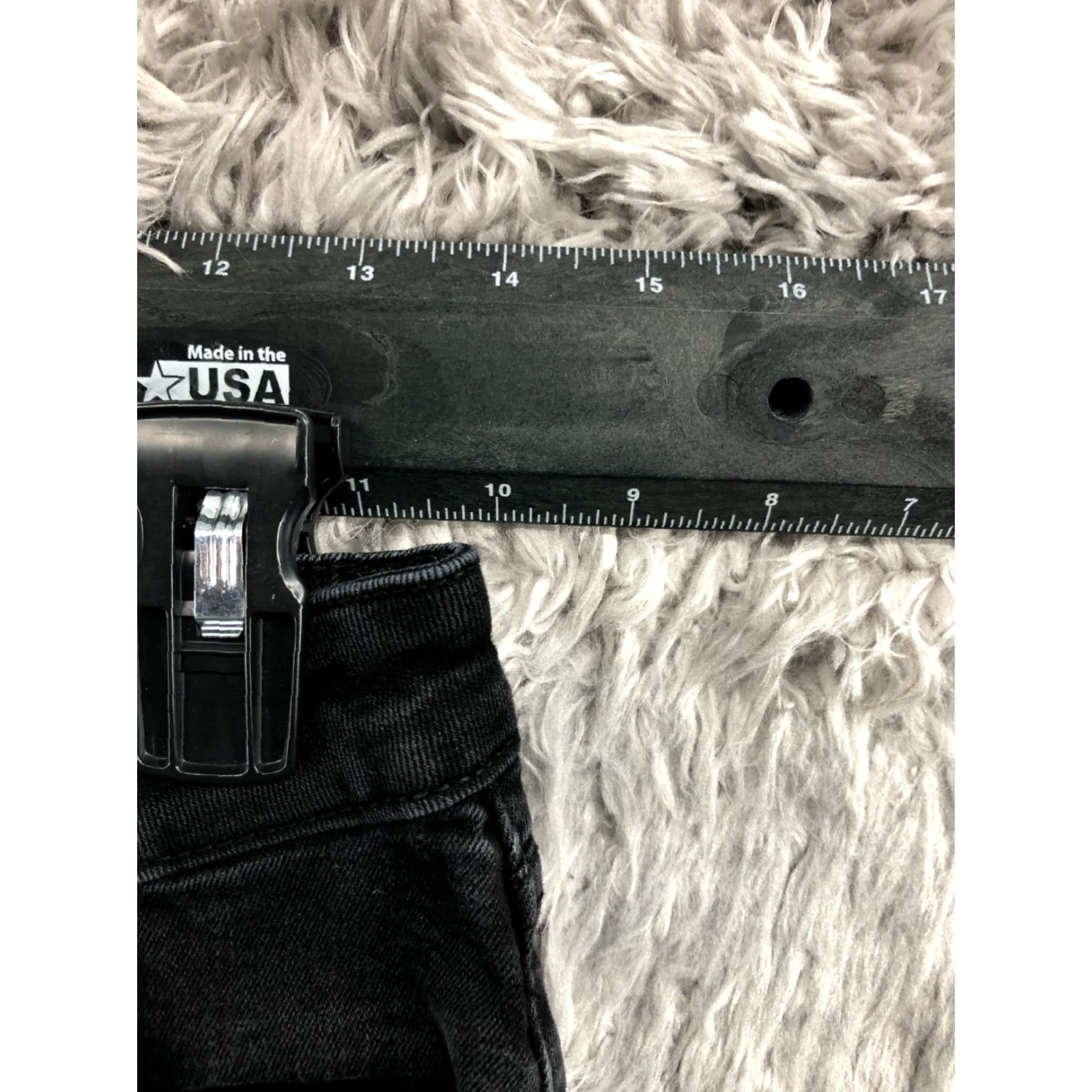 Old Navy Old Navy Jeans Medium Rise Skinny Womens Size 6 Black Dark Wash Denim 5-Pocket) Size 28" / US 6 / IT 42 - 2 Thumbnail