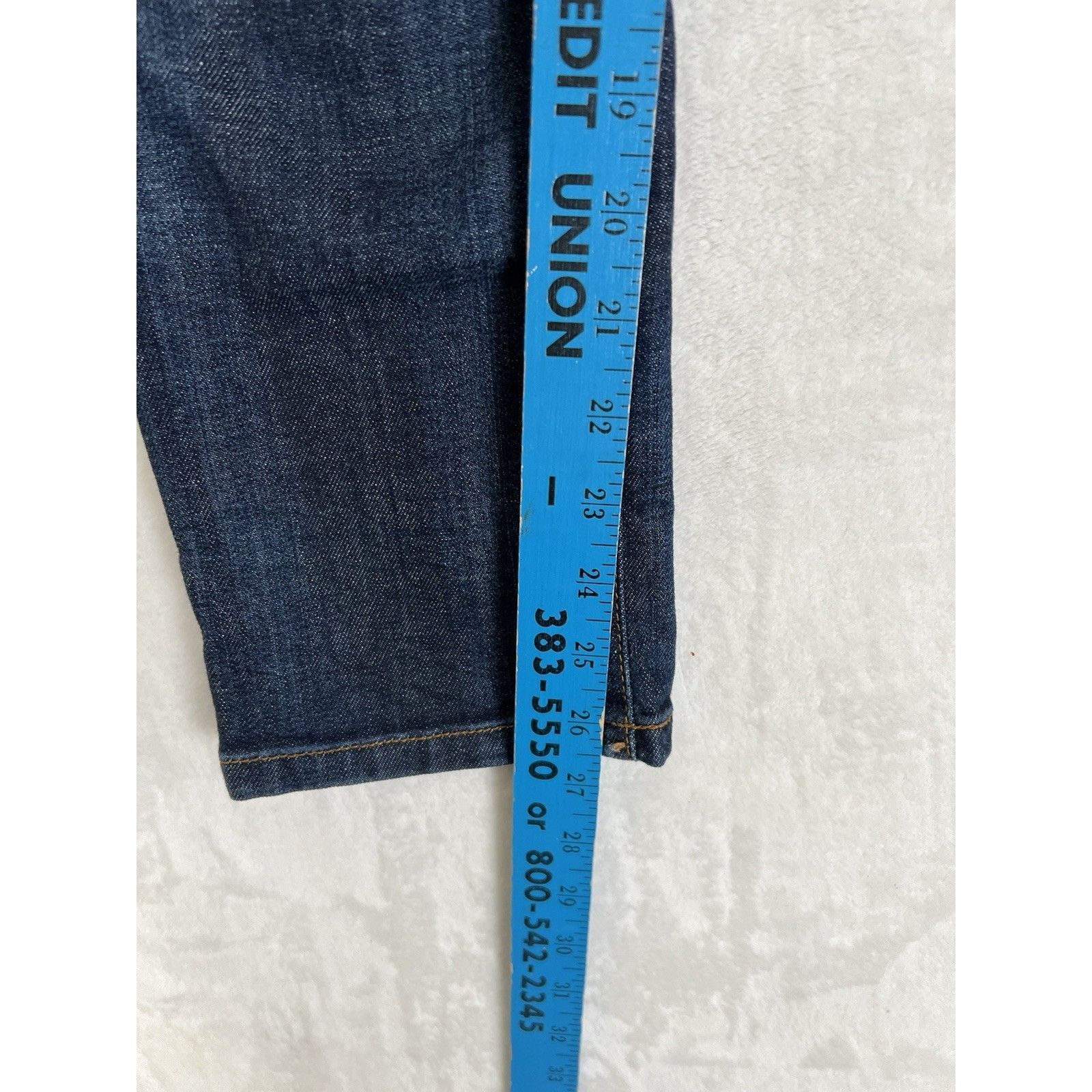 Joe's Joe's Jeans Women's Size 25 Blue Medium Wash High Rise Strai Size 25" / US 0 / IT 36 - 2 Thumbnail