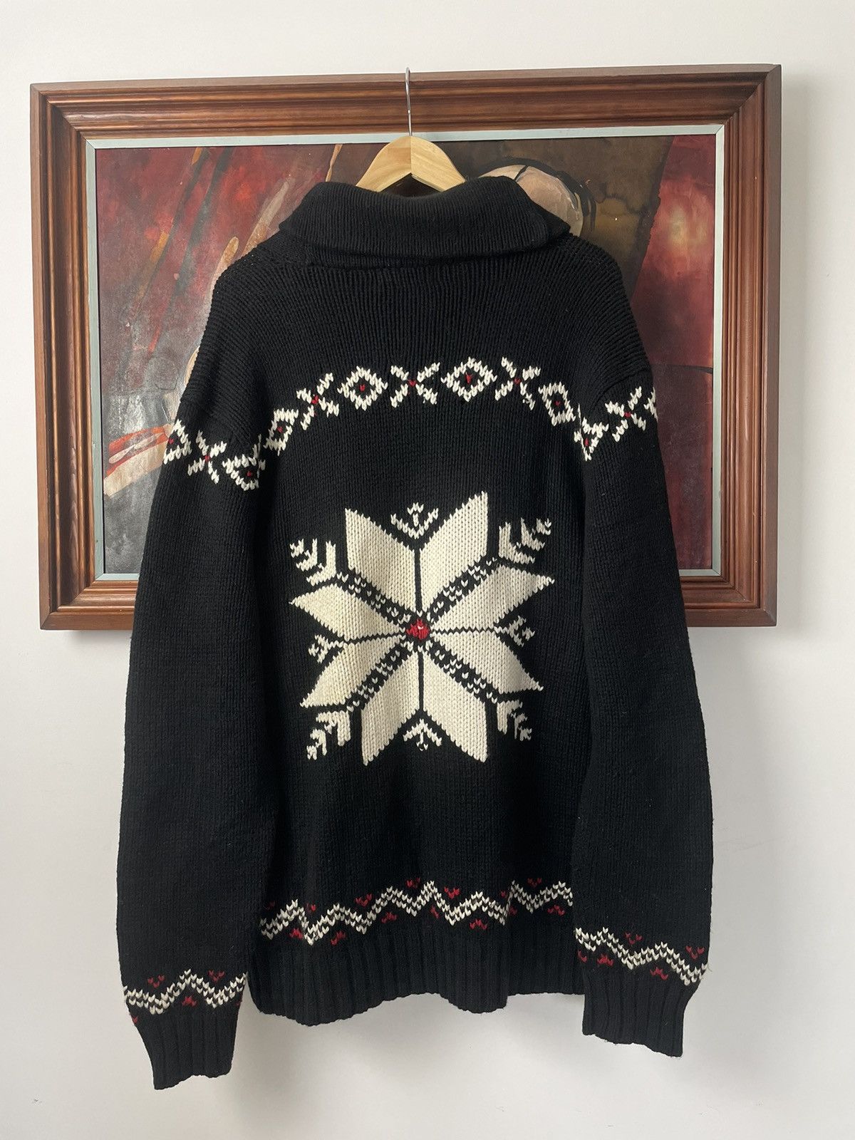 Polo Ralph Lauren Polo Ralph Lauren 90s Snowflake Sweater Size US XL / EU 56 / 4 - 3 Thumbnail