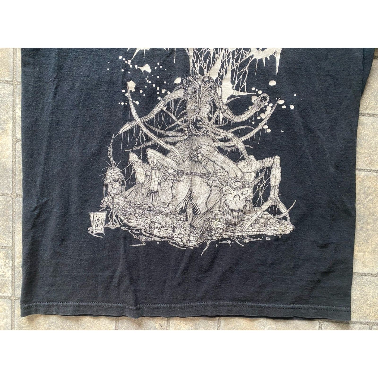 Fruit Of The Loom Foothills Gutfest Band Tour Graphic T Shirt Men's M Black 2010-2019 Music Rock Size US M / EU 48-50 / 2 - 2 Thumbnail
