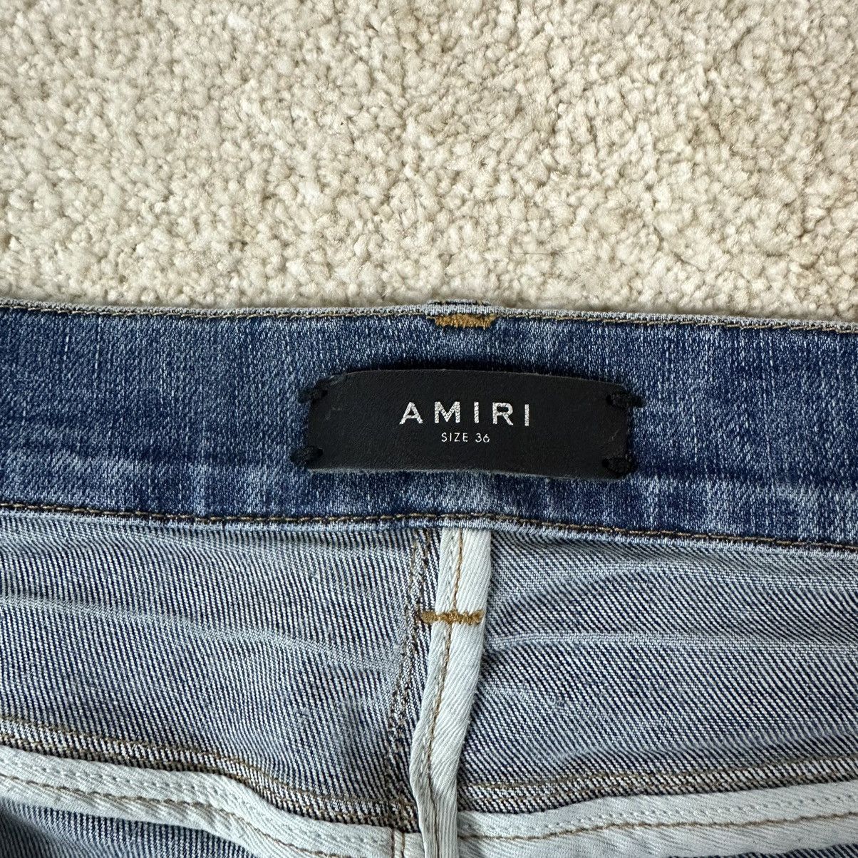 Amiri Amiri Jeans 307 Skinny Stretch Washed Denim size 34 / L #307 Size US 34 / EU 50 - 6 Thumbnail