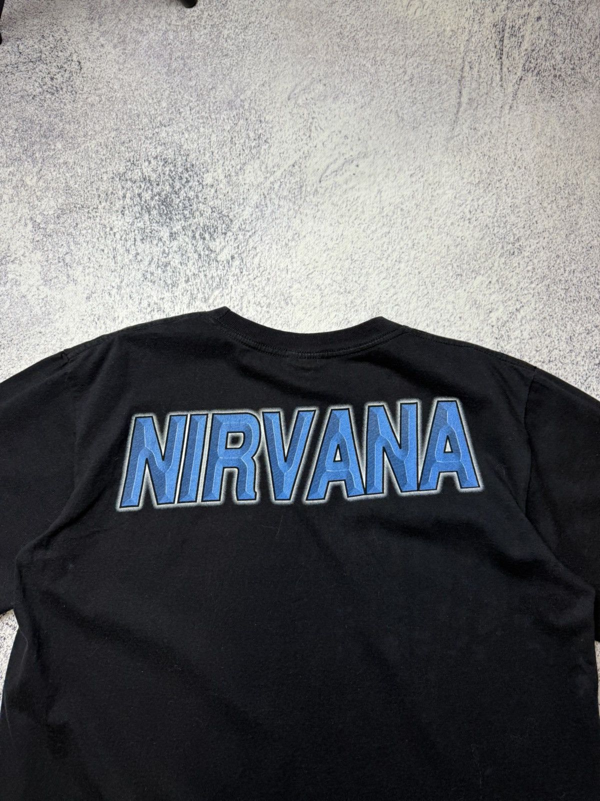 Nirvana Vintage Nirvana Kurt Cobain Black T Shirts Size US L / EU 52-54 / 3 - 18 Thumbnail