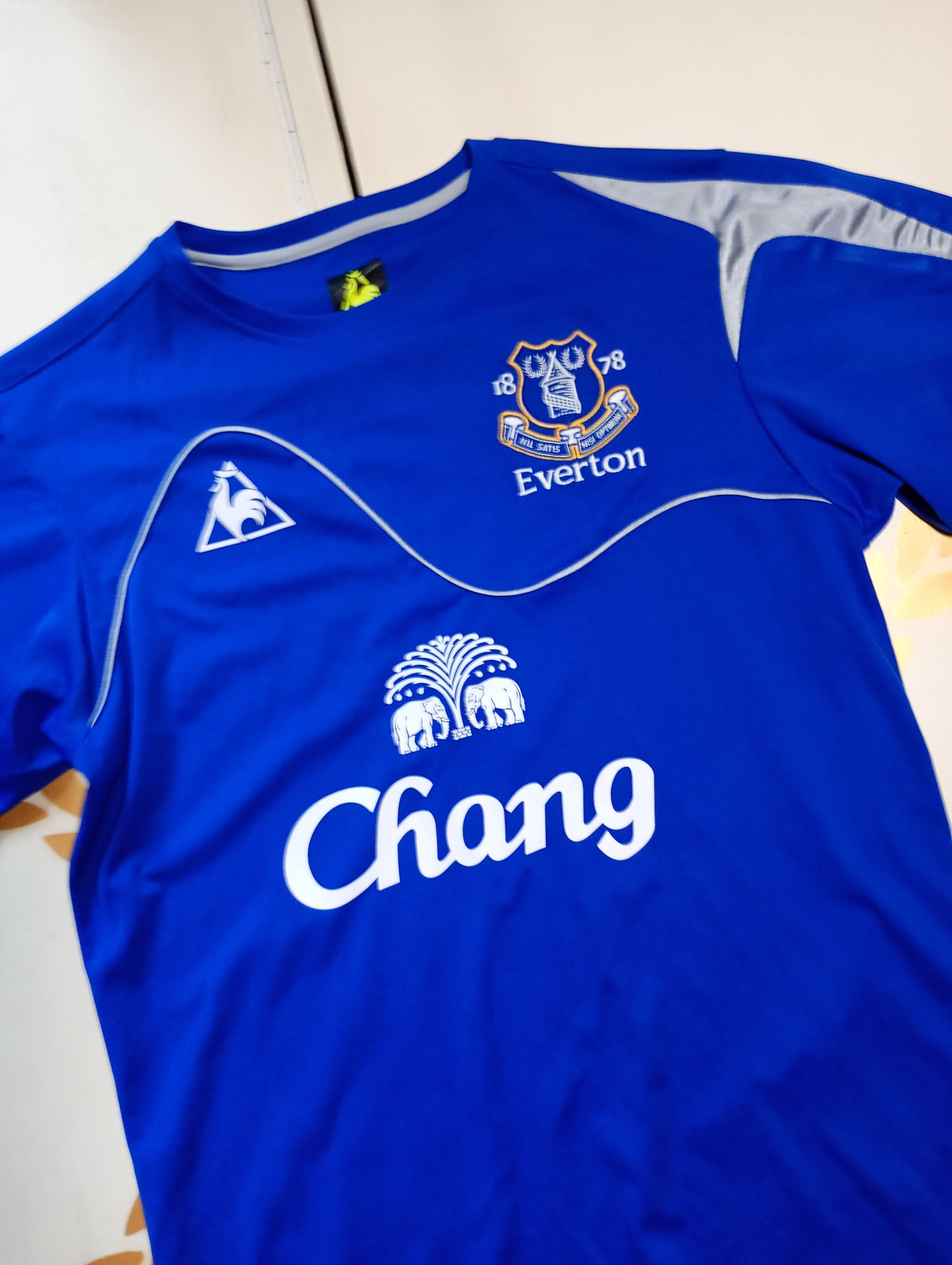 Le Coq Sportif Rare! Everton Le Coq Sportif Soccer Jersey Shirt 00s Size US M / EU 48-50 / 2 - 5 Thumbnail