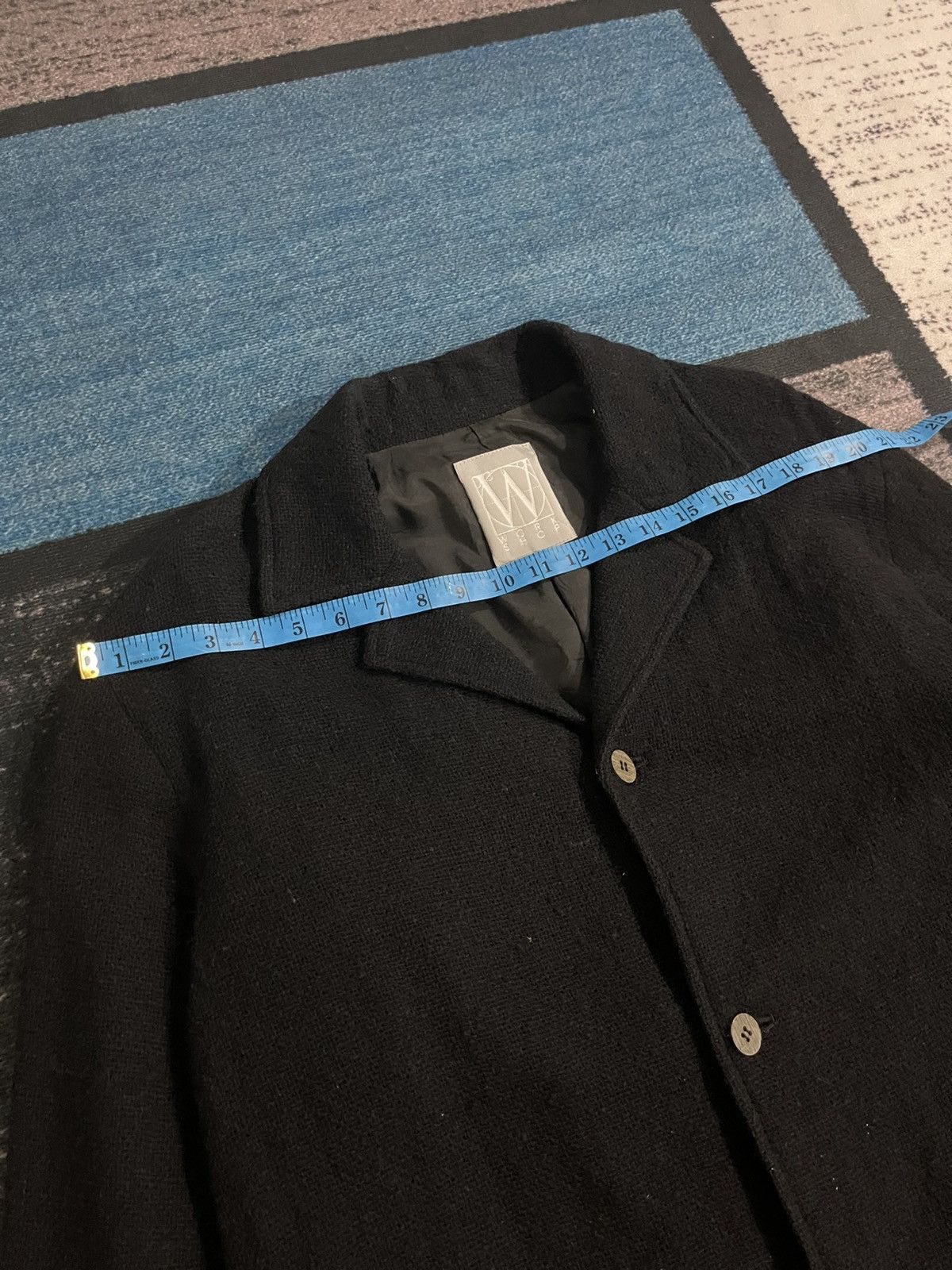 Yohji Yamamoto Vintage Workshop By Yohji Yamamoto Coat Jacket Size 50L - 16 Thumbnail