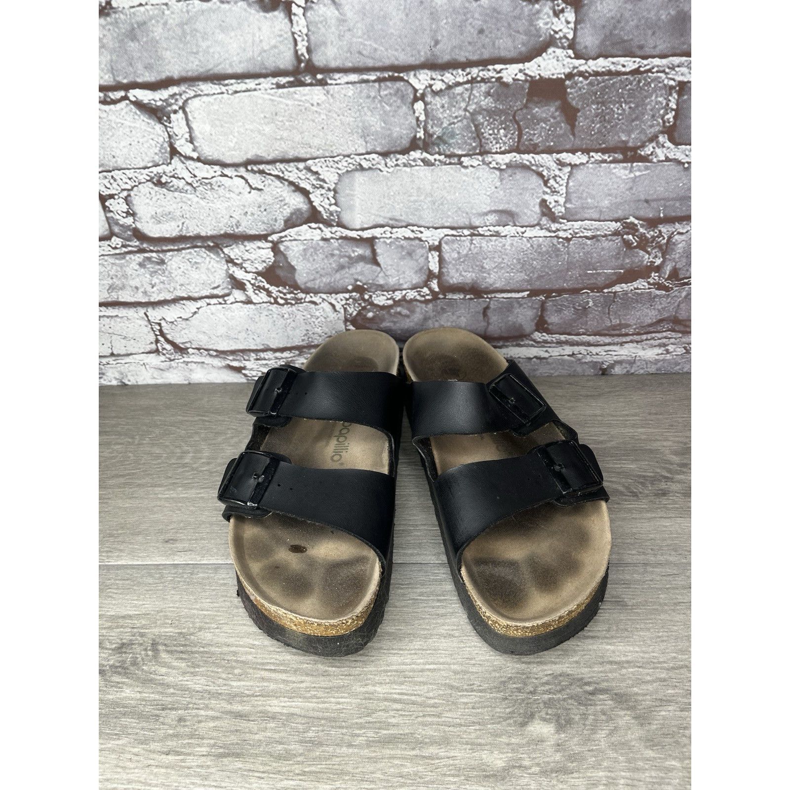 Birkenstock Birkenstock Papillio Arizona Platform Vegan Black Birko-Flor Size US 9.5 / IT 39.5 - 3 Thumbnail