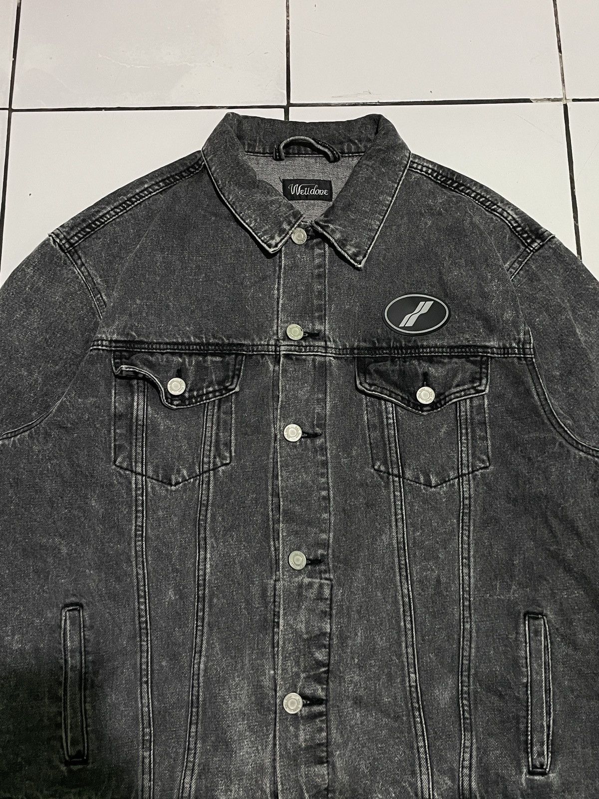 WE11DONE We11done Wash denim jacket | Grailed