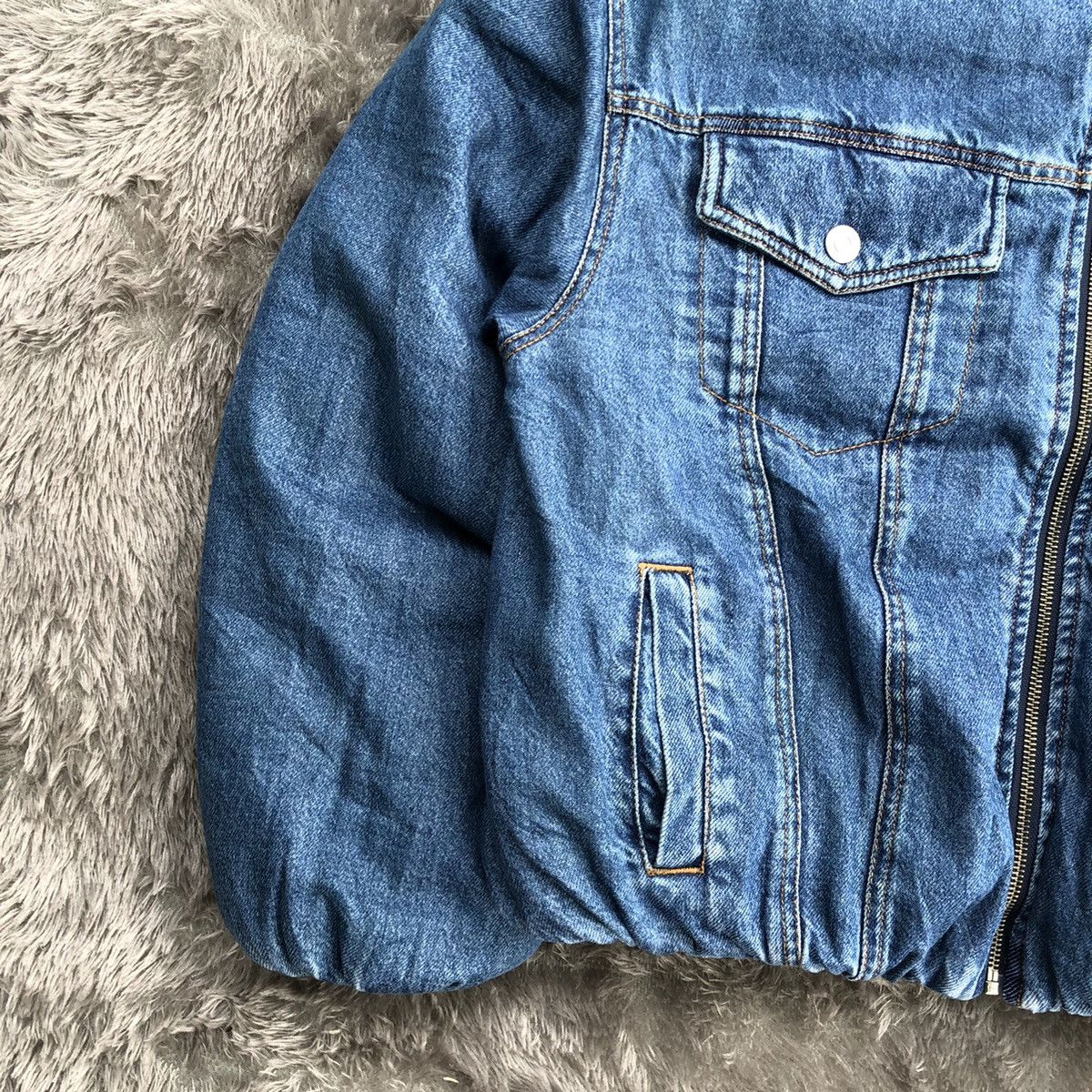 Levi's Levis's 90s Padded Denim Trucker Size S / US 4 / IT 40 - 3 Thumbnail