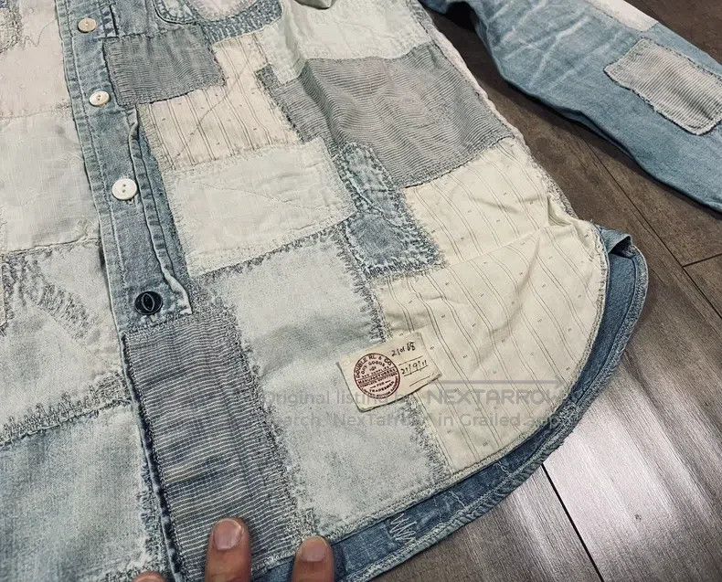 RRL Ralph Lauren RRL Ralph Lauren Exclusive Baijia fabric shirt jacket Size US S / EU 44-46 / 1 - 2 Thumbnail