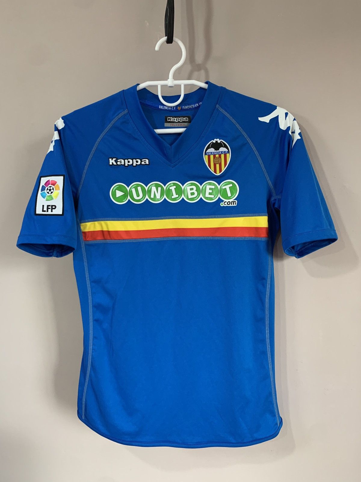 Kappa Valencia 2010 Third Football Shirt Kappa Soccer Jersey Sz XS Size US XS / EU 42 / 0 - 1 Thumbnail
