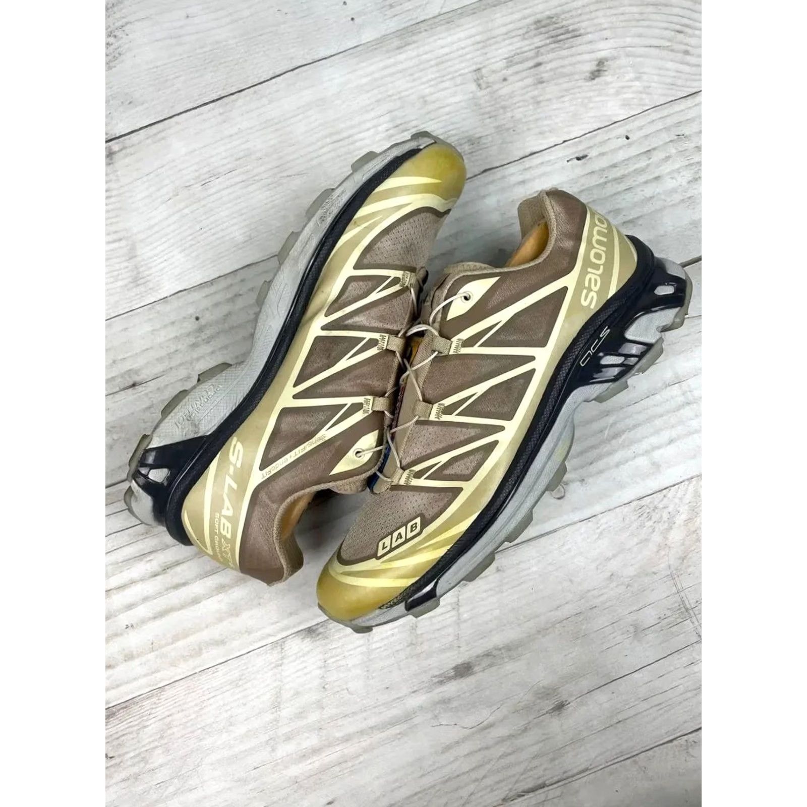 Salomon Salomon XT-6 Sneaker Men Size US 10 Beige Nike? Size US 10 / EU 43 - 5 Thumbnail