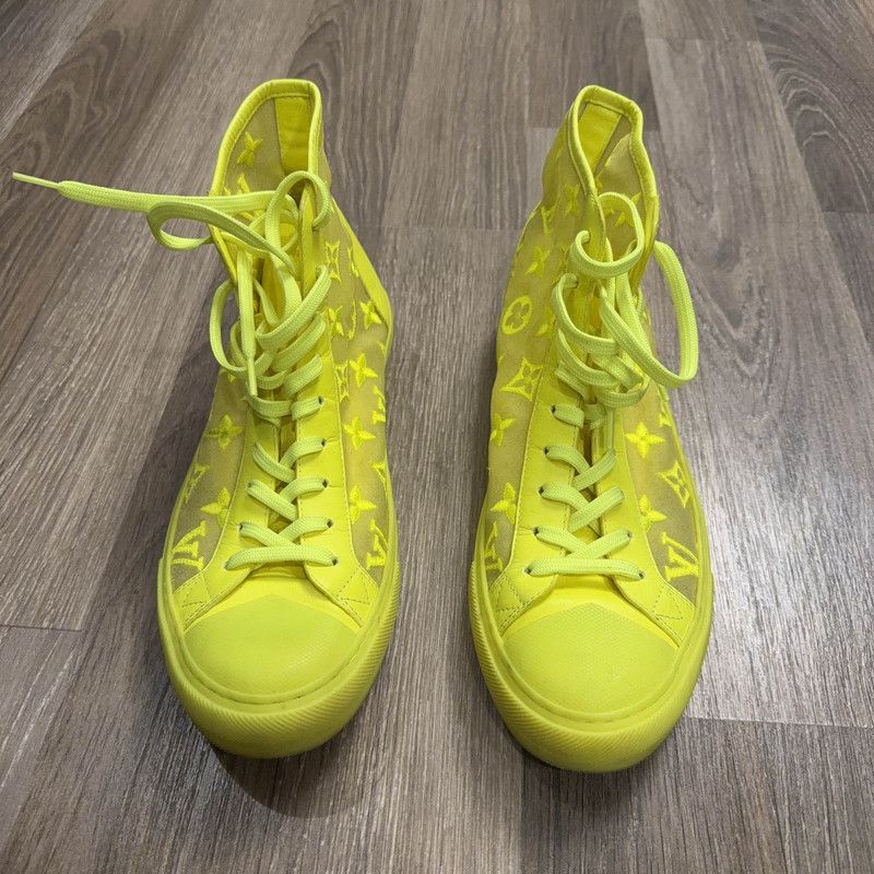 Louis Vuitton Louis Vuitton Tattoo Monogram High-Top Sneakers - Size US 7.5 / EU 40-41 - 2 Thumbnail