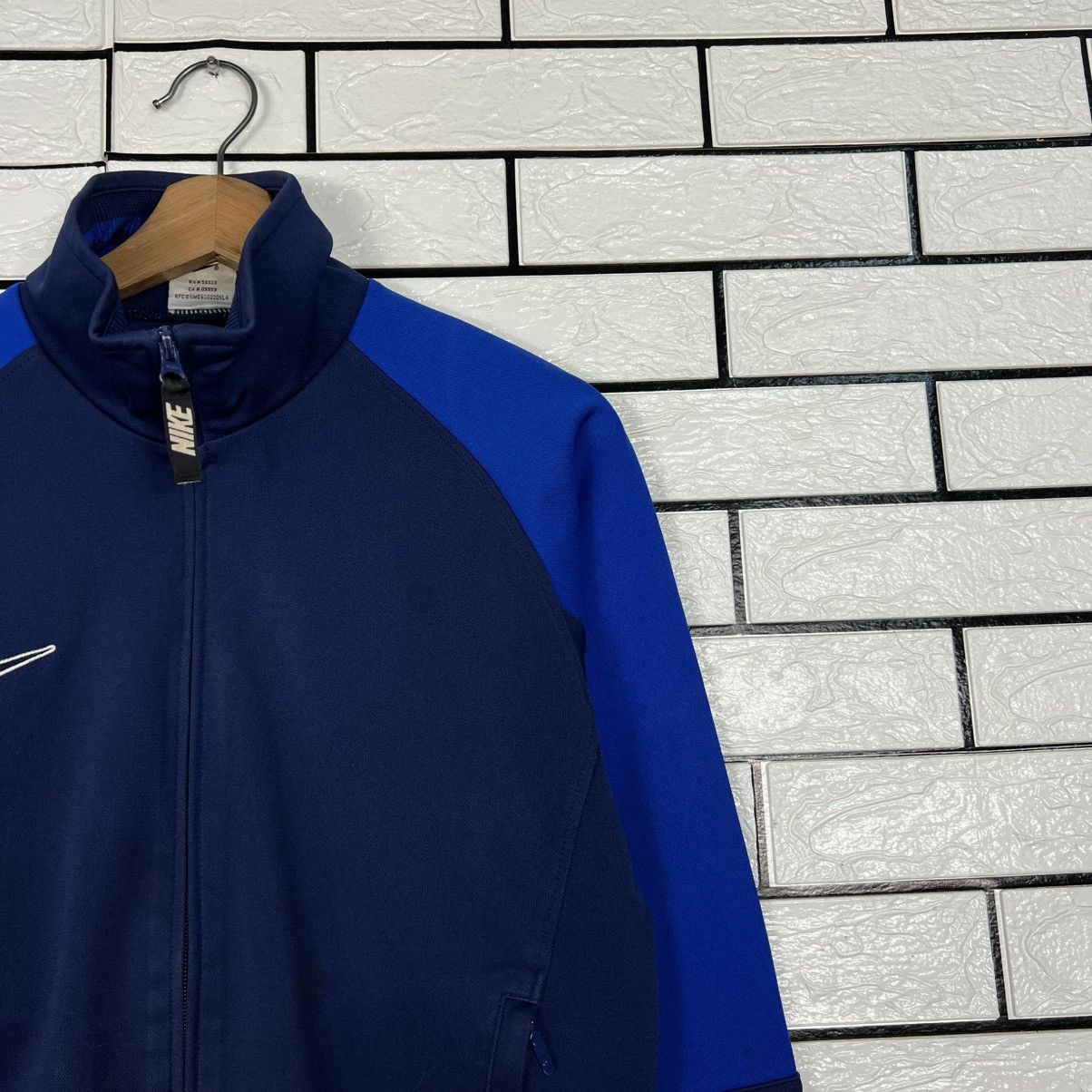 Nike Vintage 90's NIKE Dri-Fit Track Top Jacket #4048-C184 Size US M / EU 48-50 / 2 - 4 Thumbnail