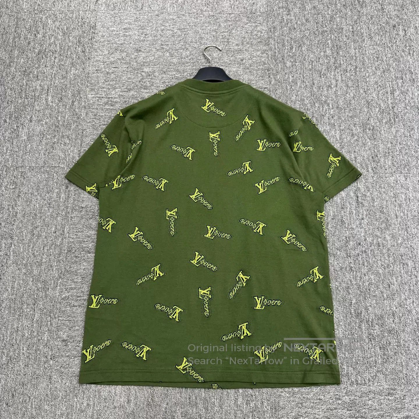 Louis Vuitton Louis Vuitton SS25 Embroidered Letter Tee. Size US XL / EU 56 / 4 - 5 Thumbnail